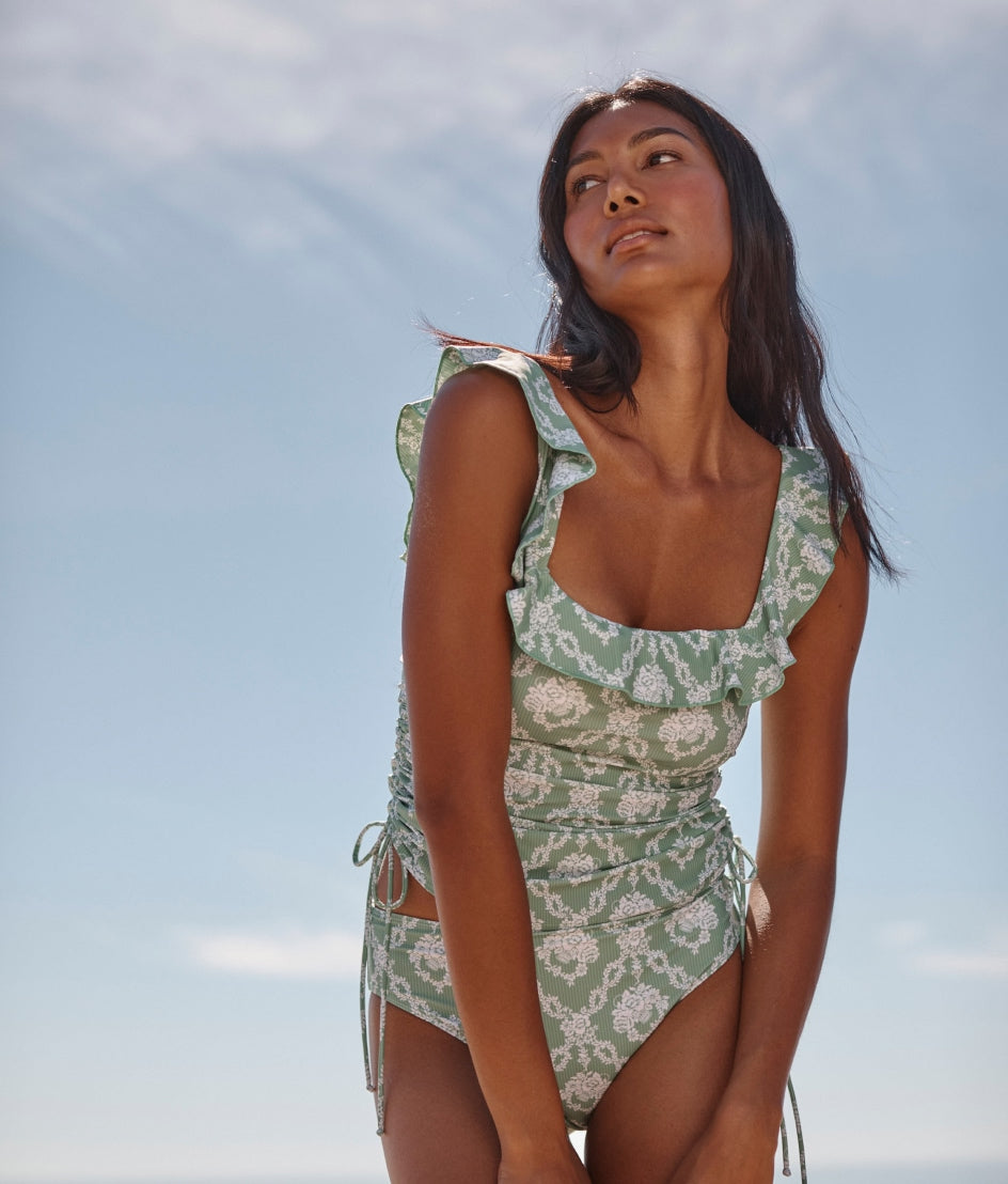 The Ruffle Starboard Tankini - Garland Hampers