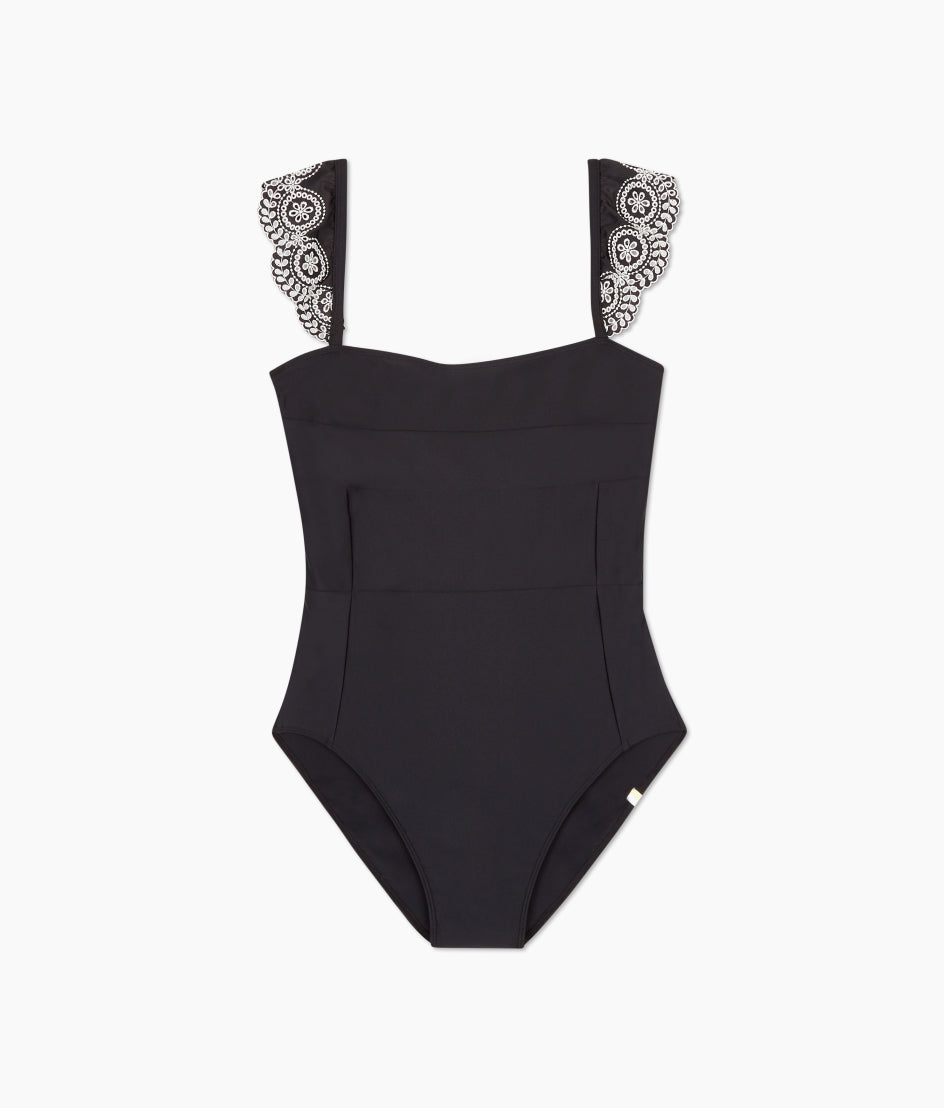 The Eyelet Ruffle Oasis - Sea Urchin