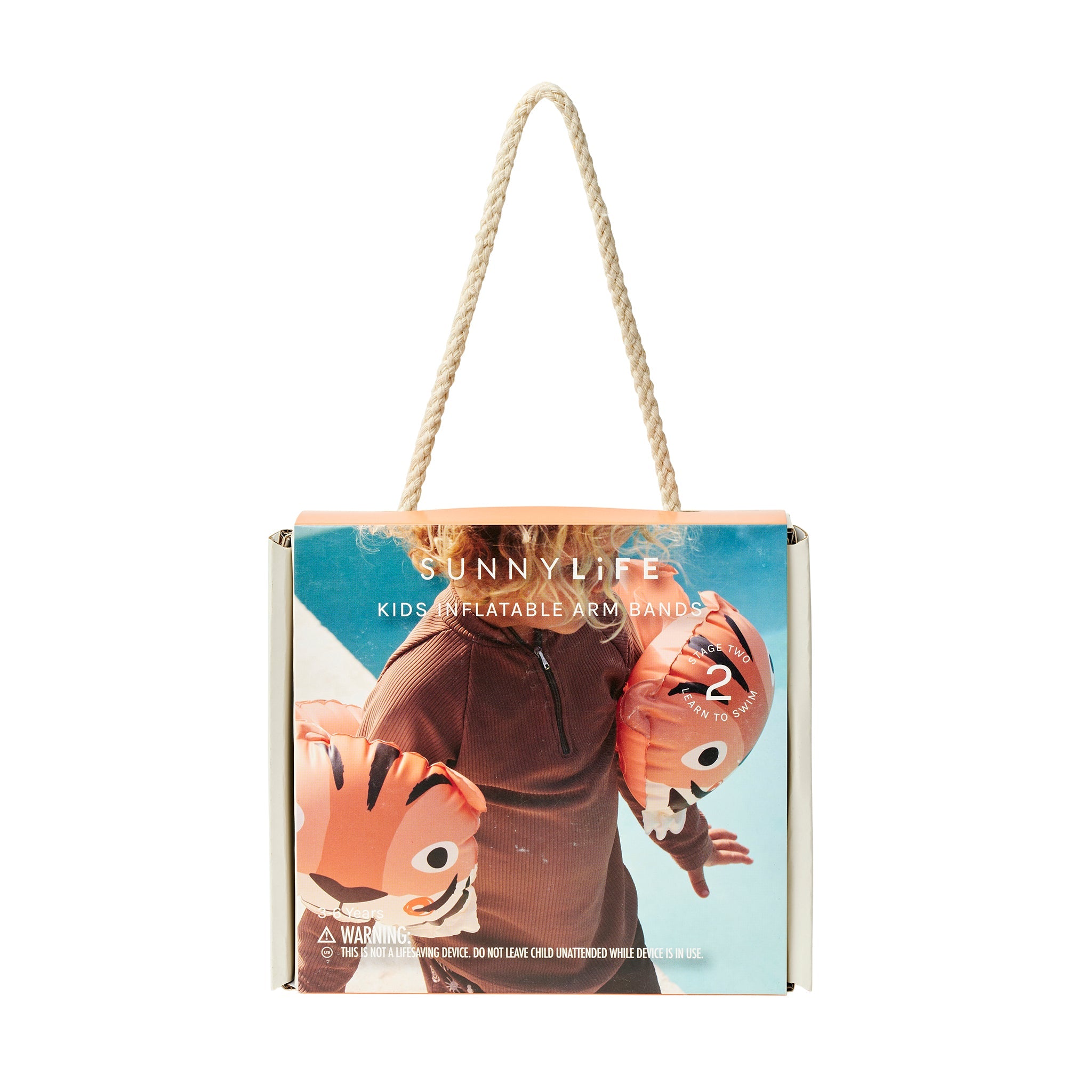 Inflatable Arm Band - Tino the Tiger Clay