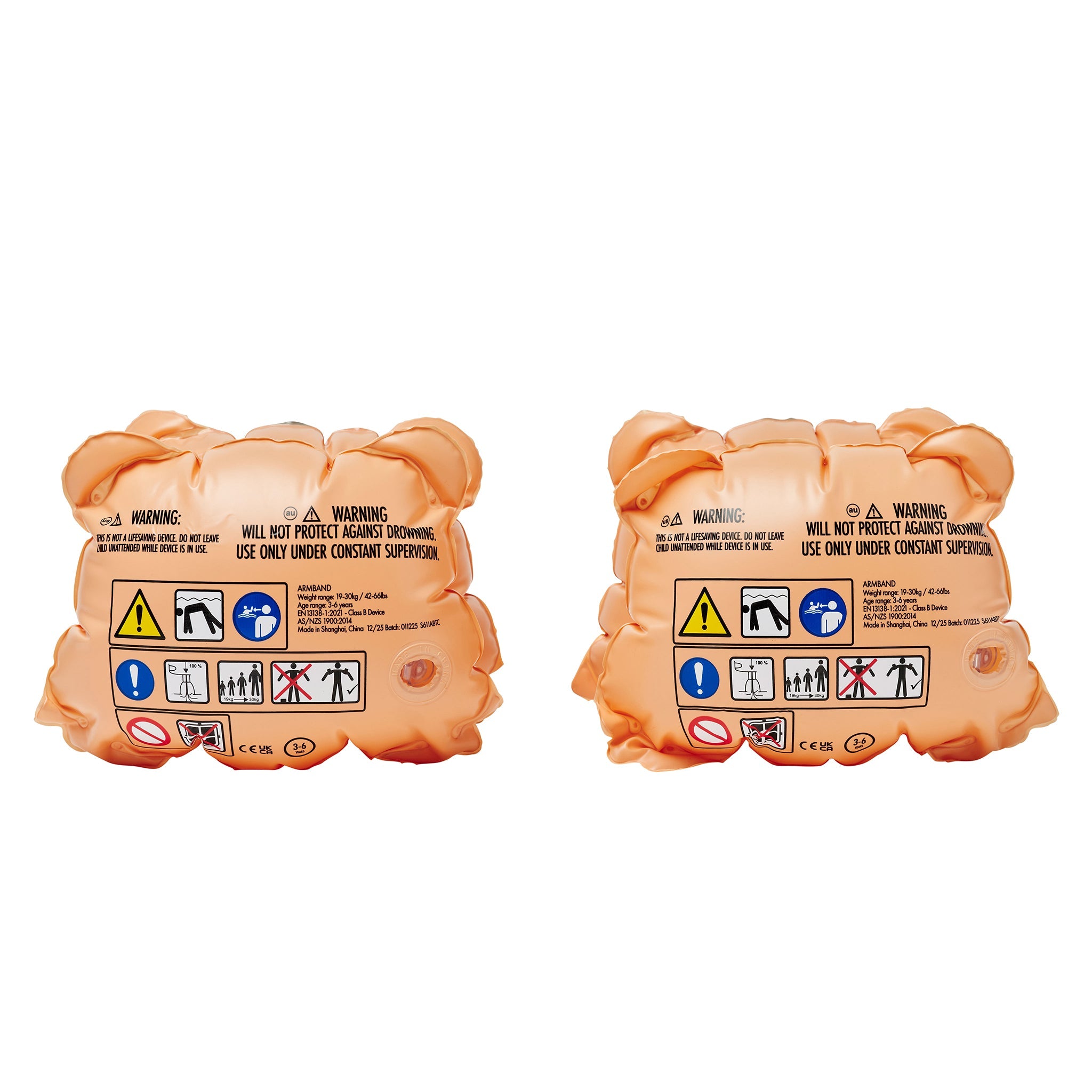 Inflatable Arm Band - Tino the Tiger Clay