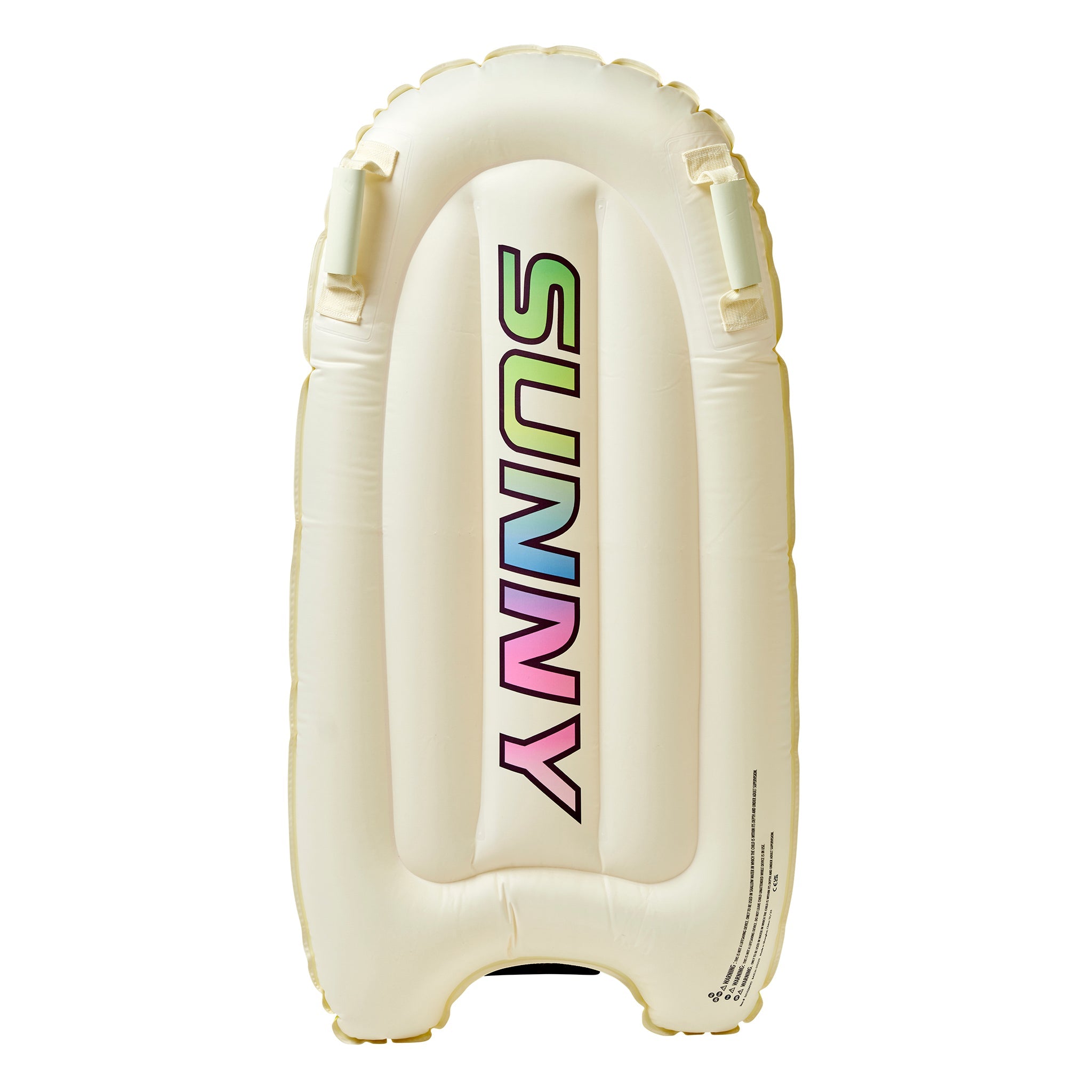 Kids Surf Mat - Cream and Yellow