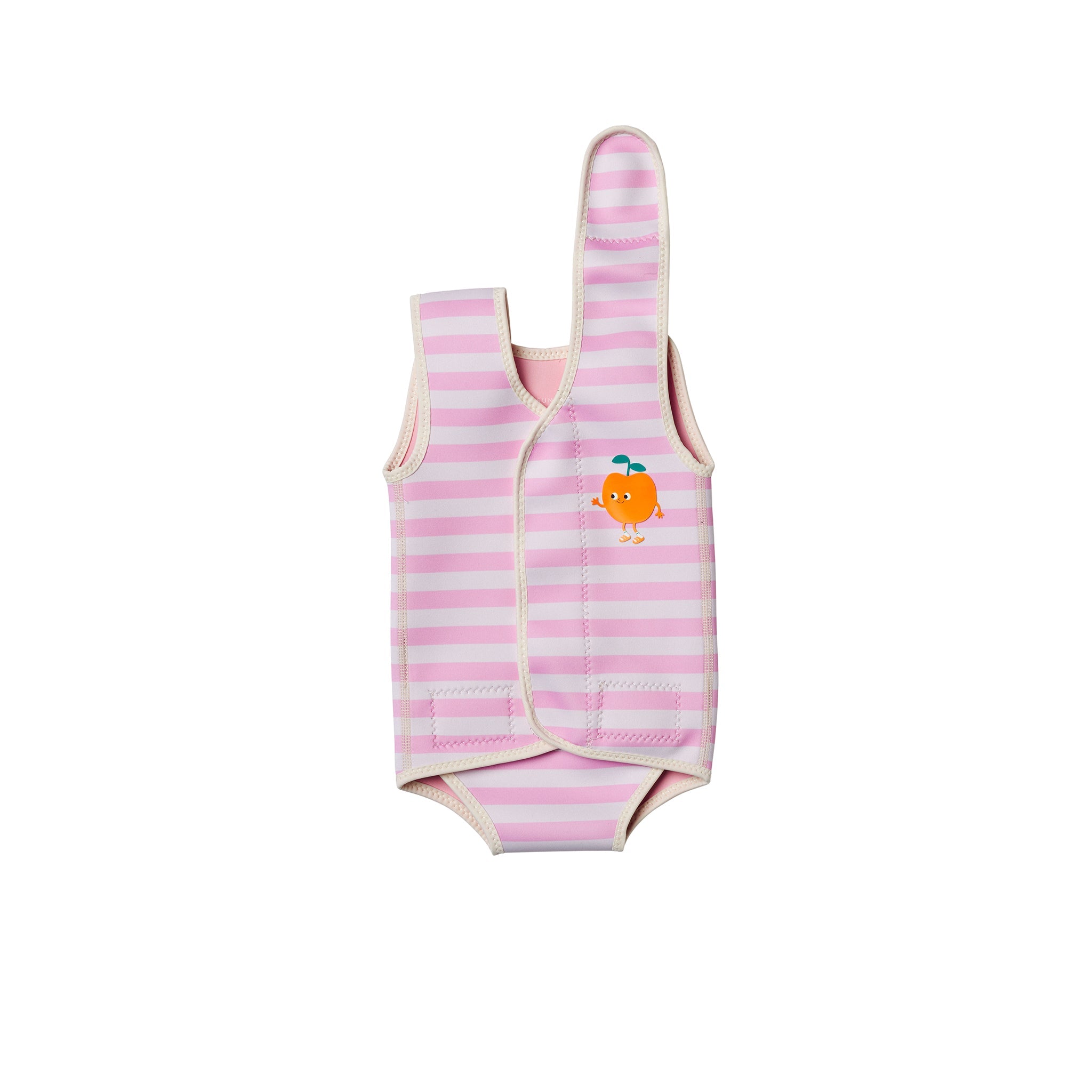 Baby Wetsuit - Poppy the Peach Pink Stripe