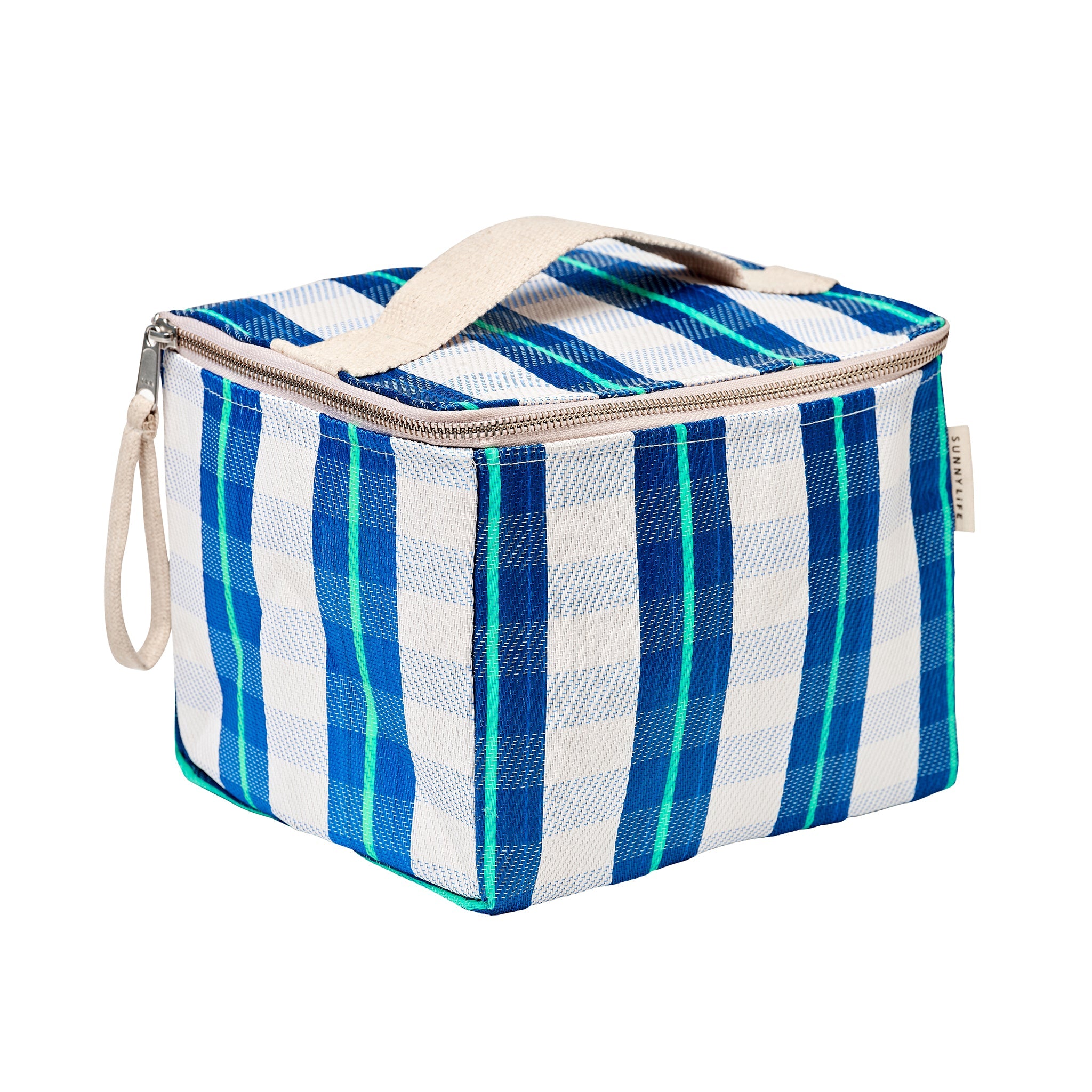 Cooler Lunch Bag - La Mer Blue Neon