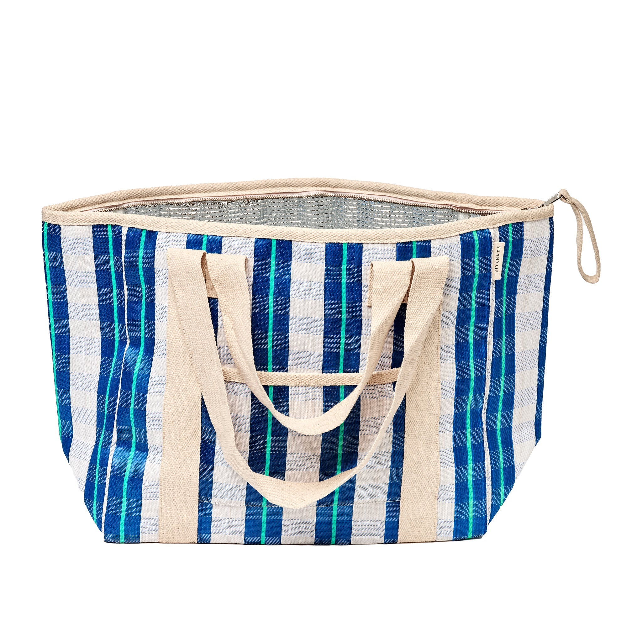 Cooler Tote - La Mer Blue Neon