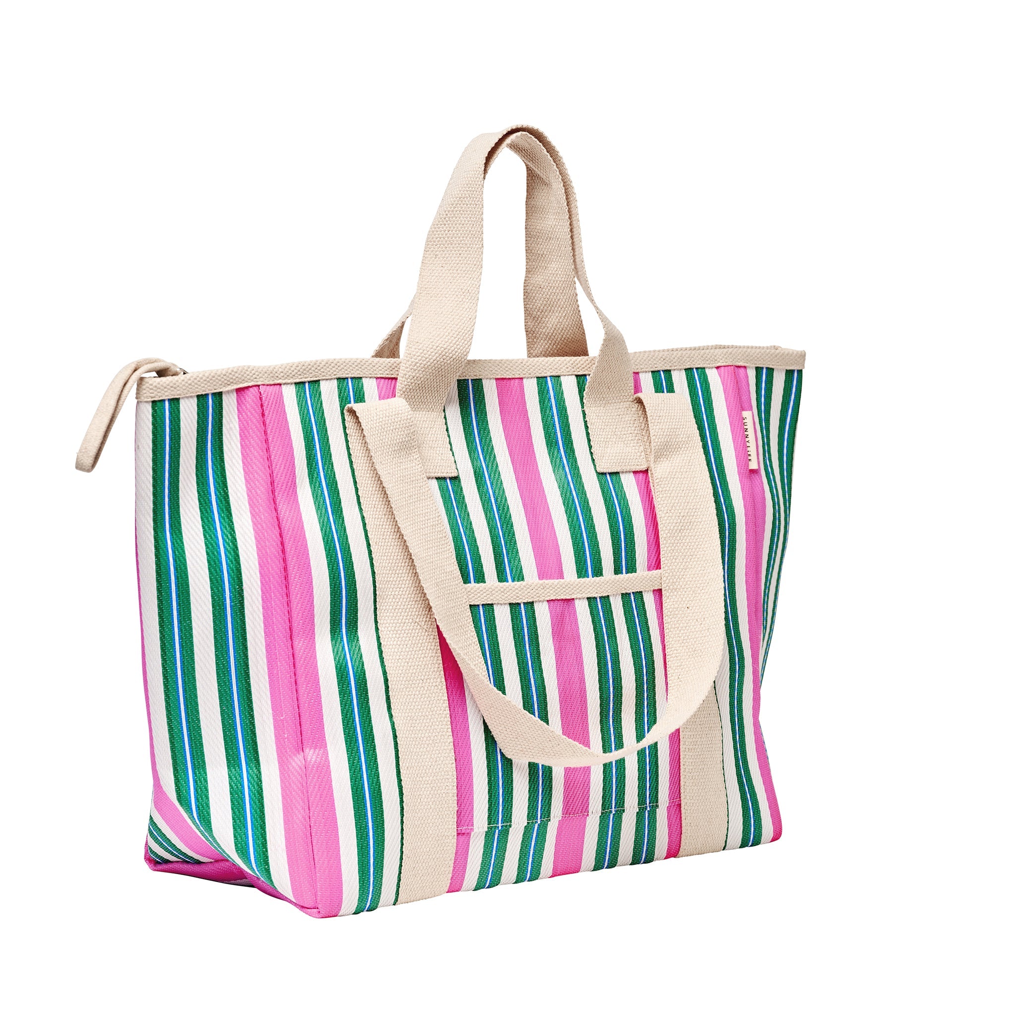 Cooler Tote - Seagrass Green Multi