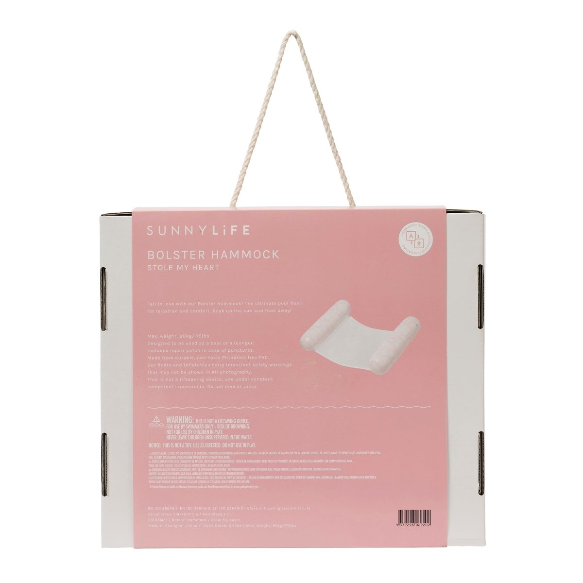 Floating Hammock - Stole My Heart Pink