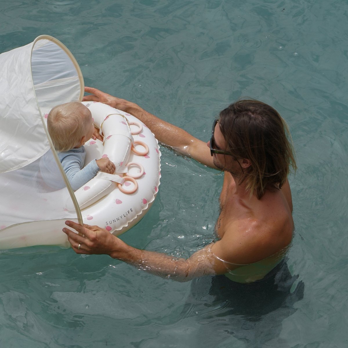 Interactive Baby Float - Strawberry Sunshine Pink