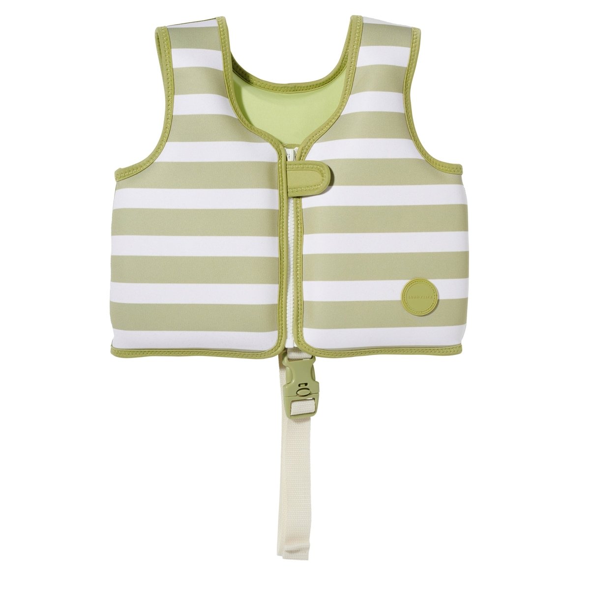 Kids Swim Vest 2-3 - Into the Wild Green Stripe