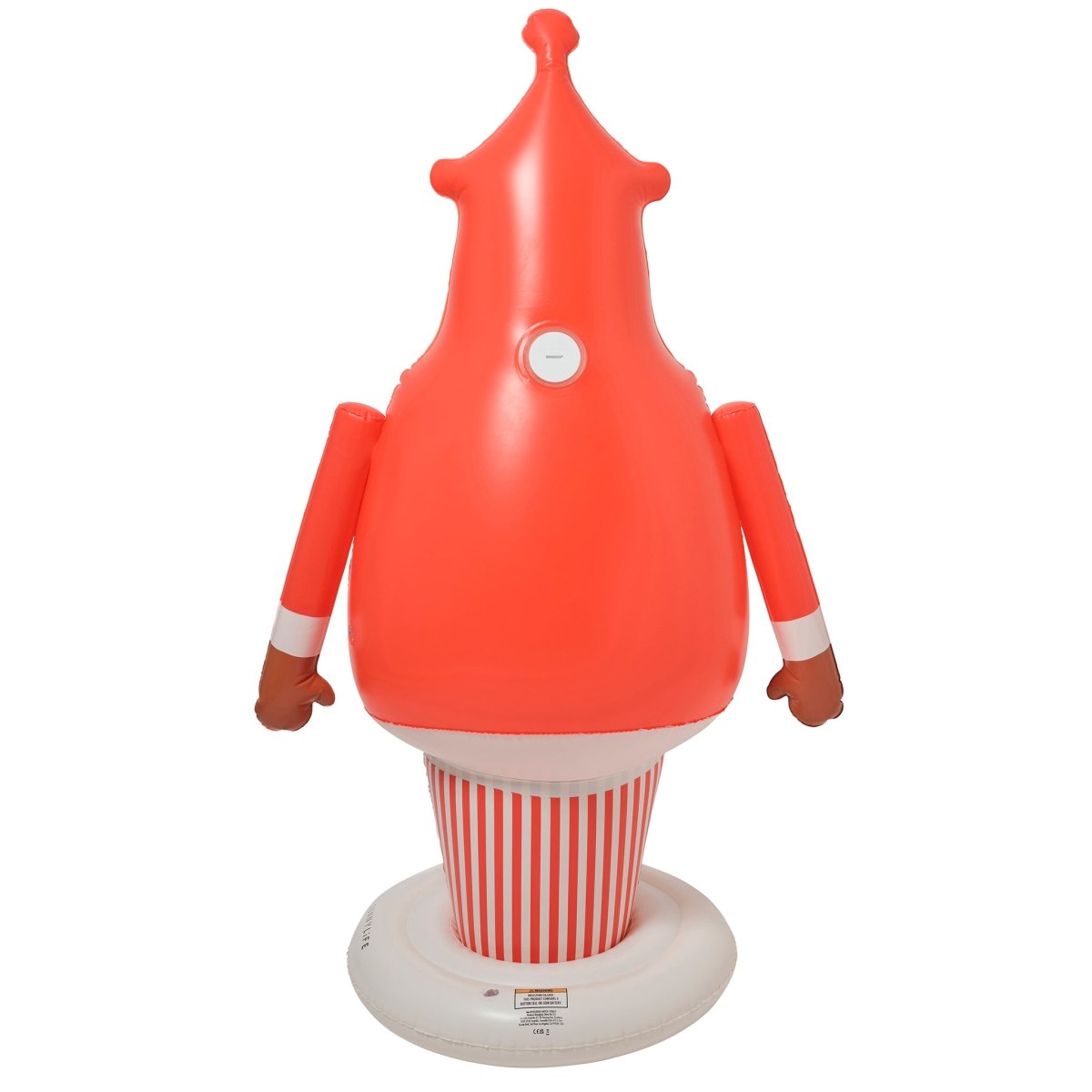 Light Up Inflatable Christmas Standing Santa Character