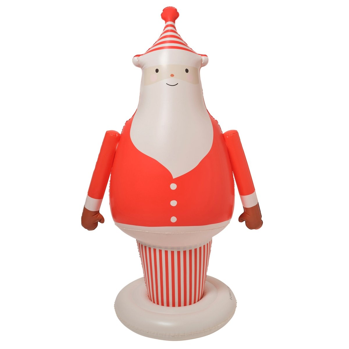 Light Up Inflatable Christmas Standing Santa Character