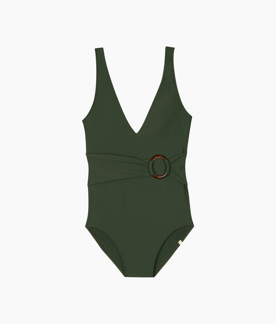 The Cinch Belted Backflip - Olive