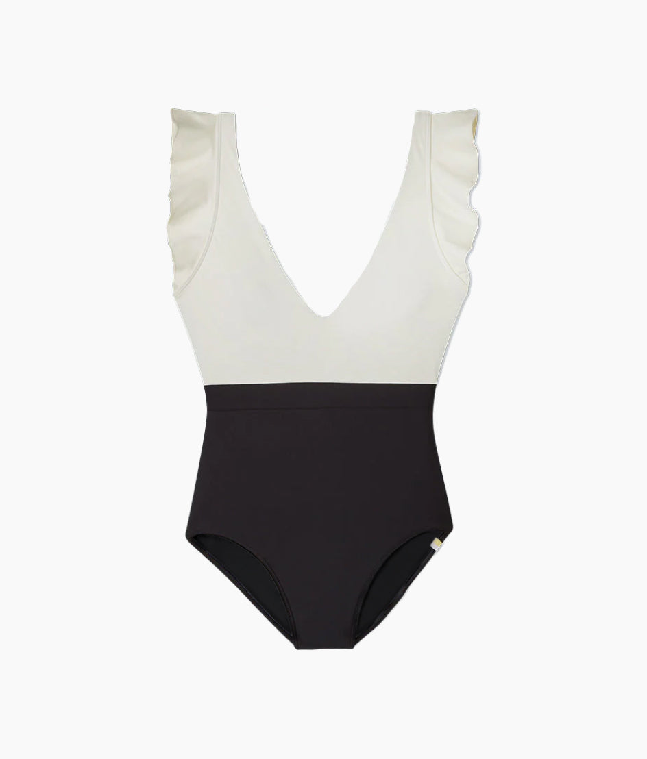 The Ruffle Backflip - Sea Urchin & White Sand