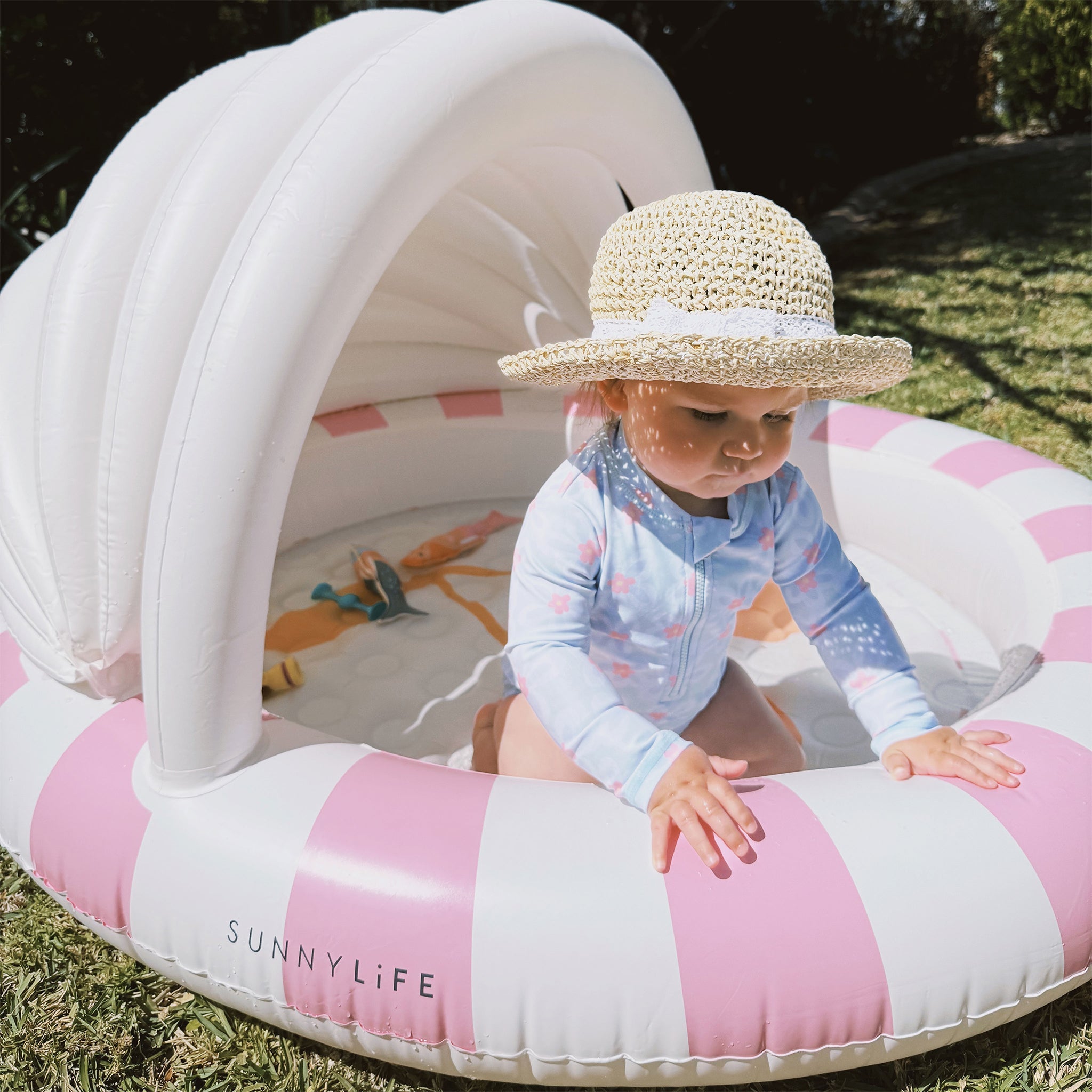 Kids Pool - Cotton Candy Pink