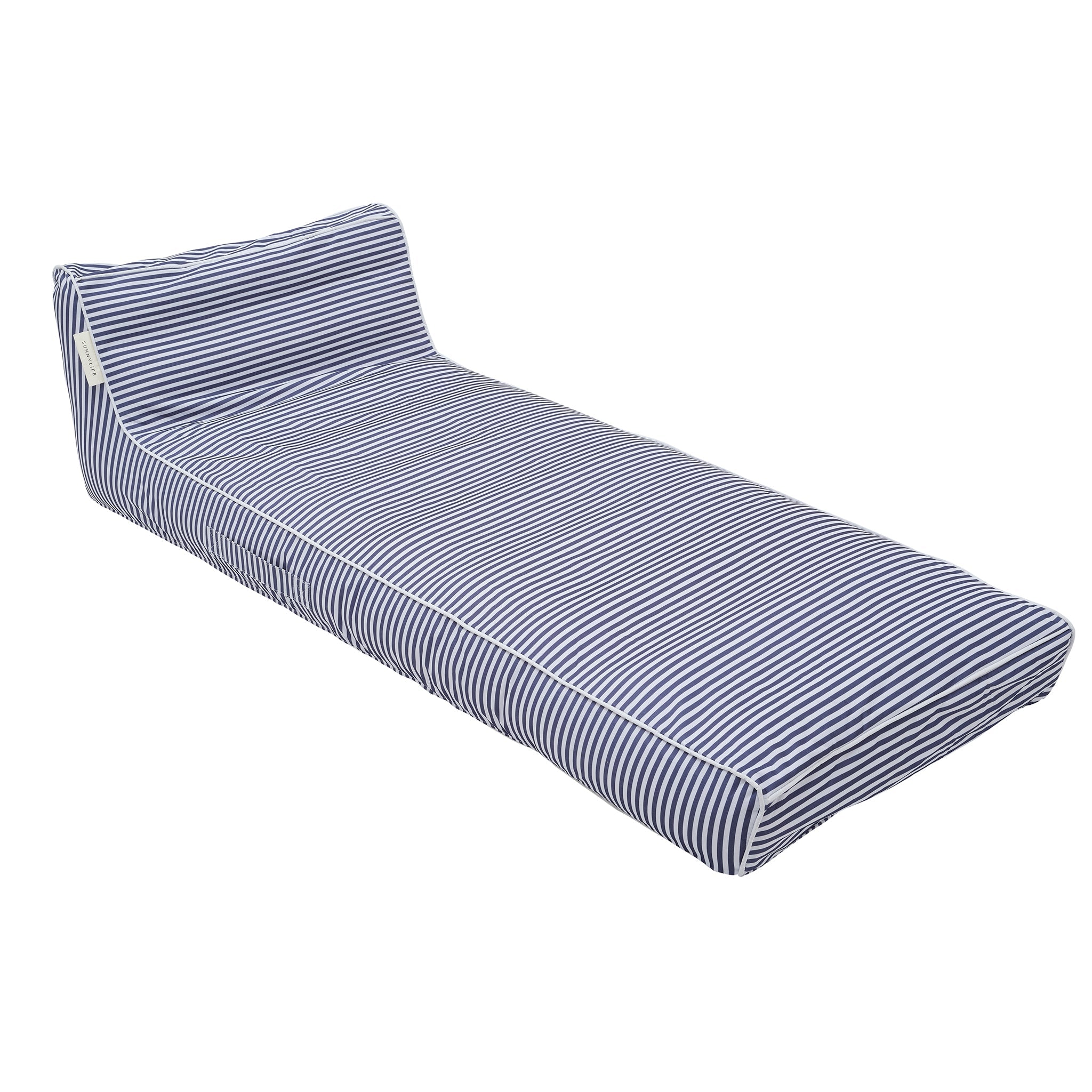 Luxe Lie-On Lounger - Le Weekend Navy
