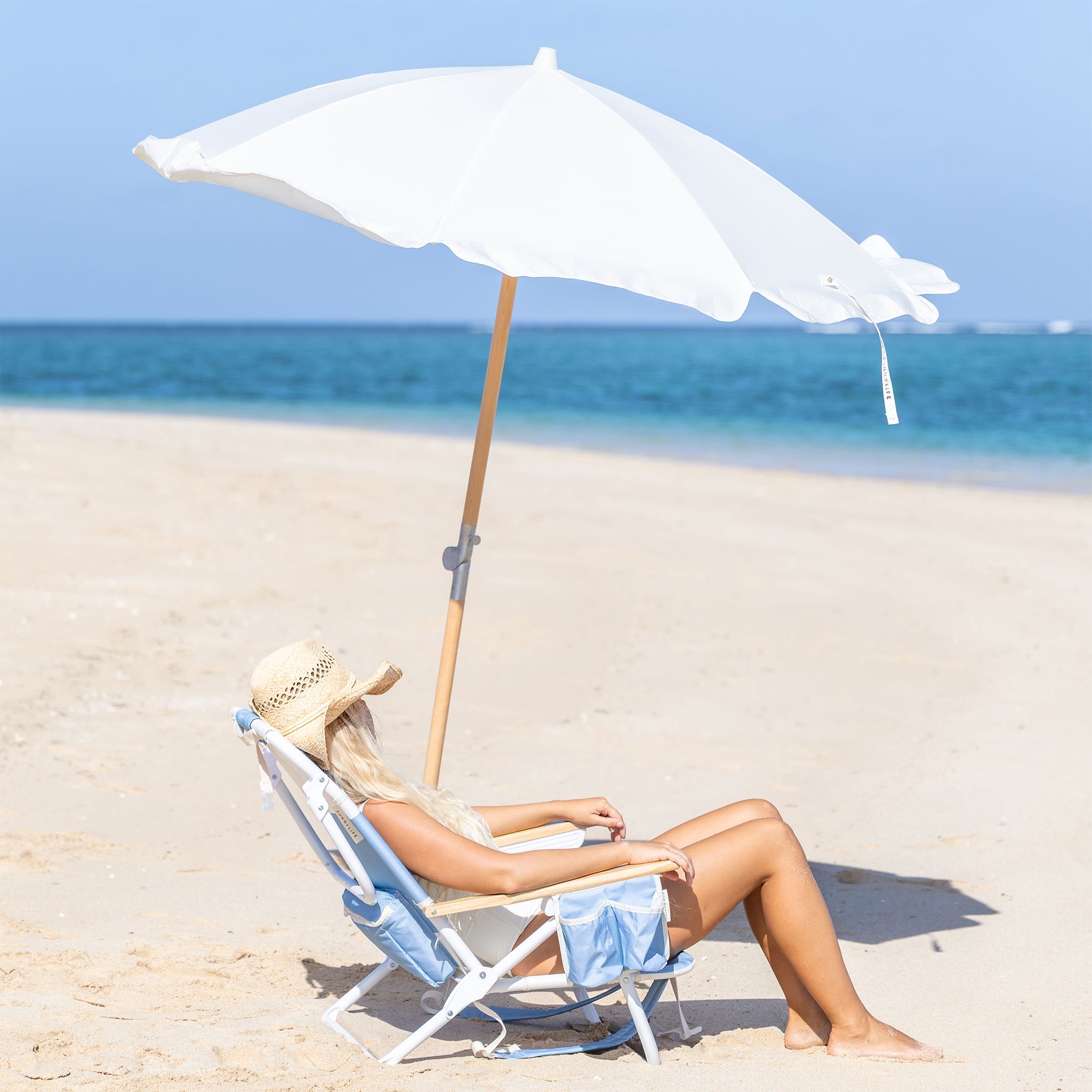 Beach Chair Deluxe - La Mer Blue