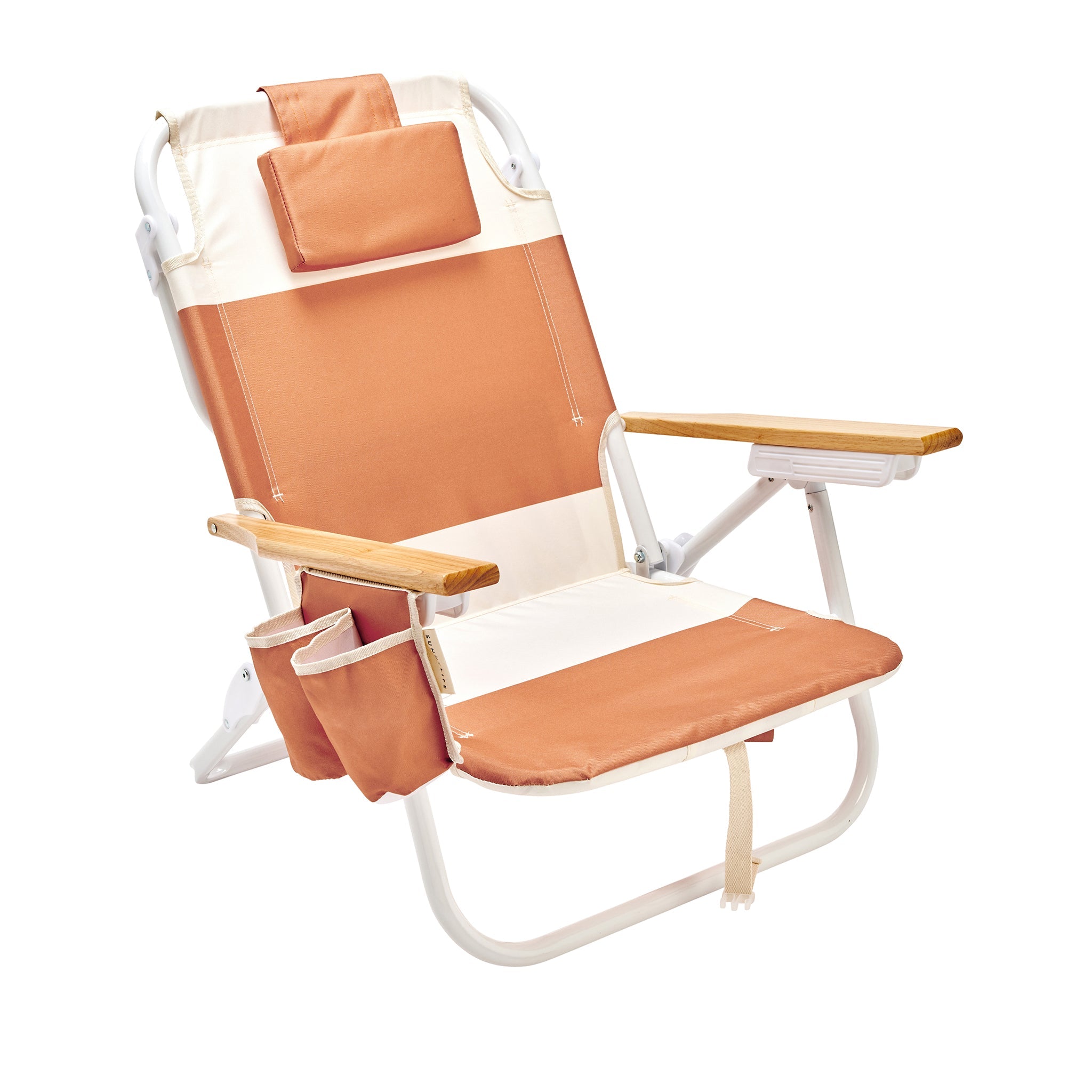 Beach Chair Deluxe - Tierra Clay Block
