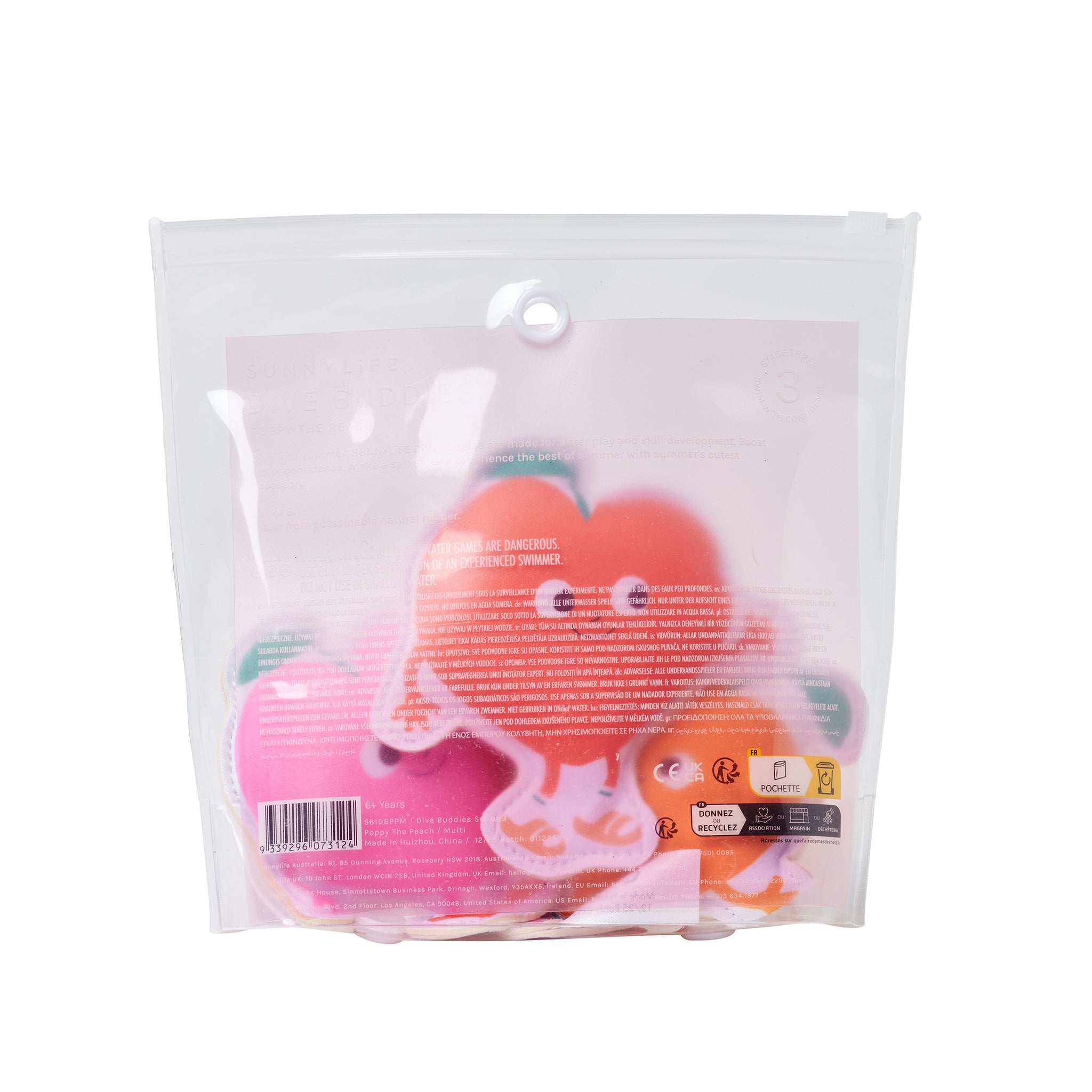 Dive Buddies - Poppy the Peach Multi