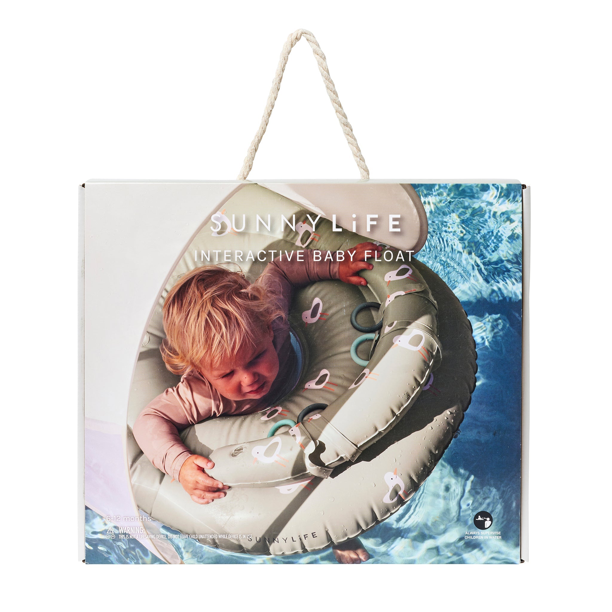 Interactive Baby Float - Sammy the Seagull Green