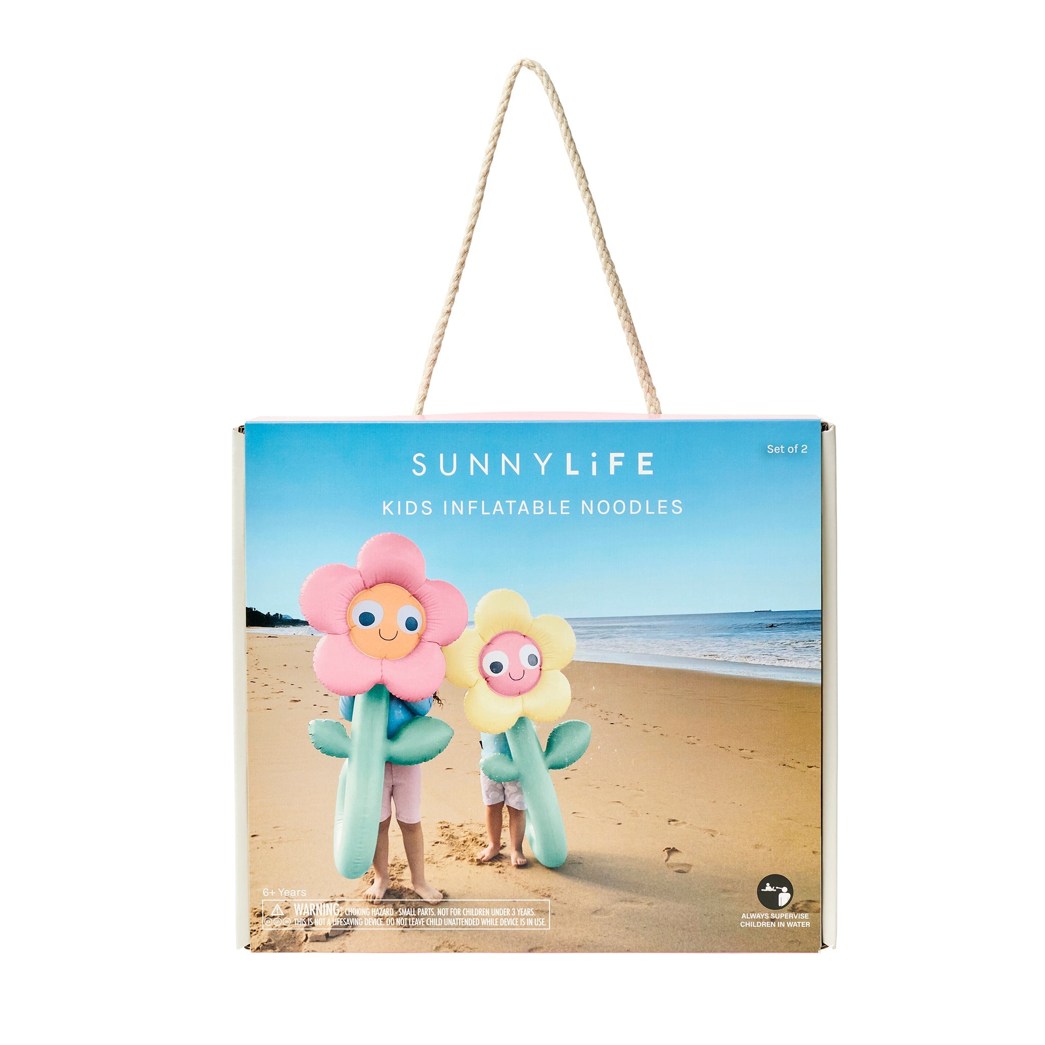 Kids Inflatable Noodle -  Poppy the Peach Multi