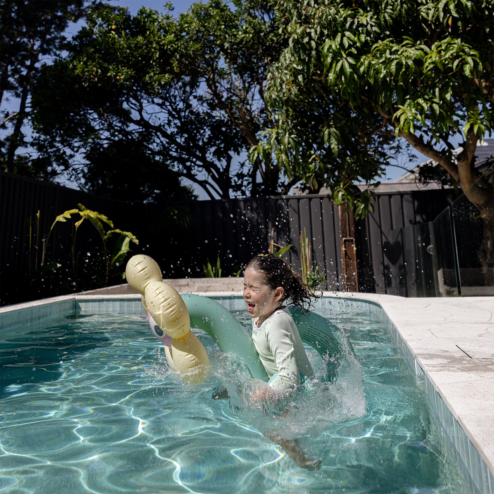 Kids Inflatable Noodle -  Poppy the Peach Multi