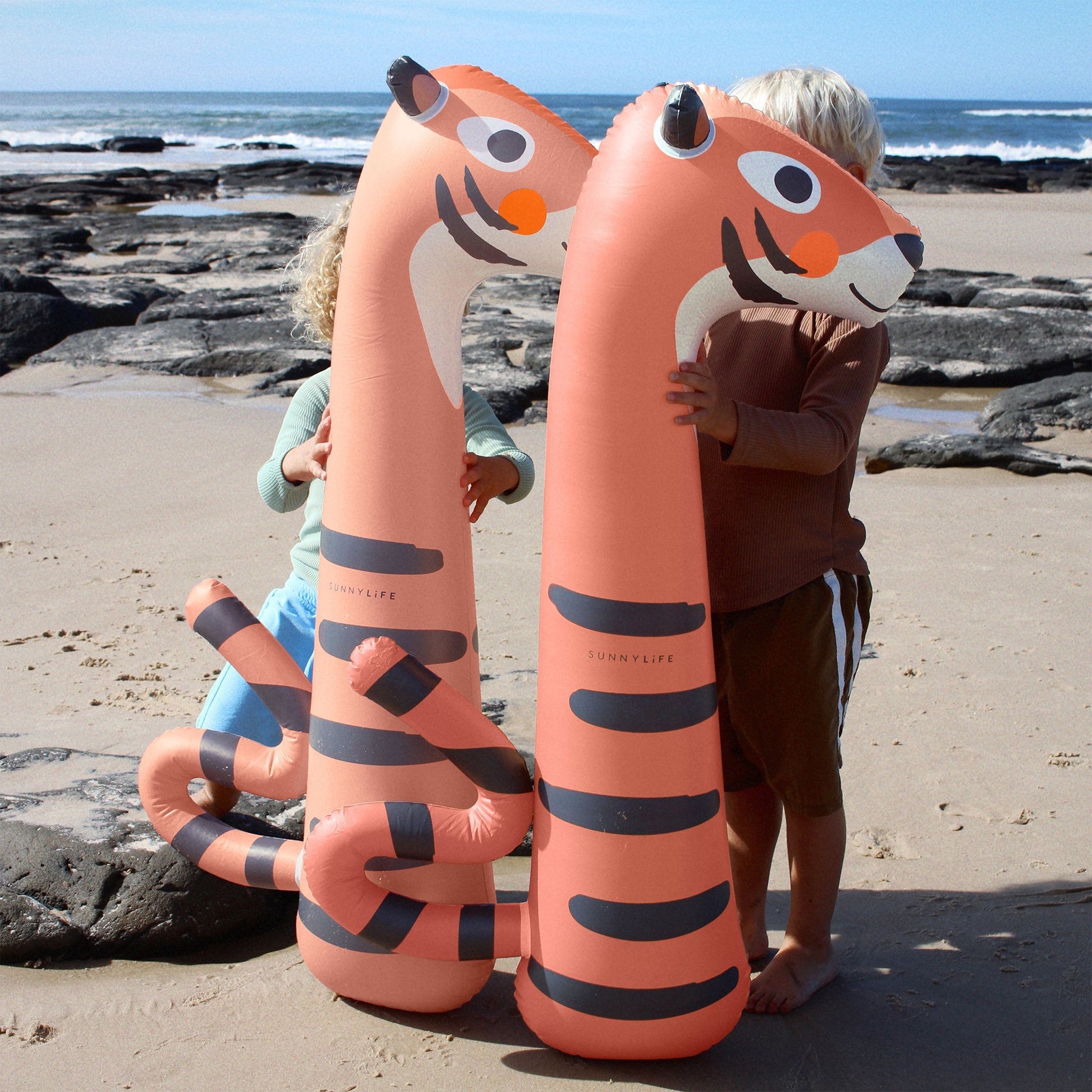 Kids Inflatable Noodle - Tino the Tiger Clay