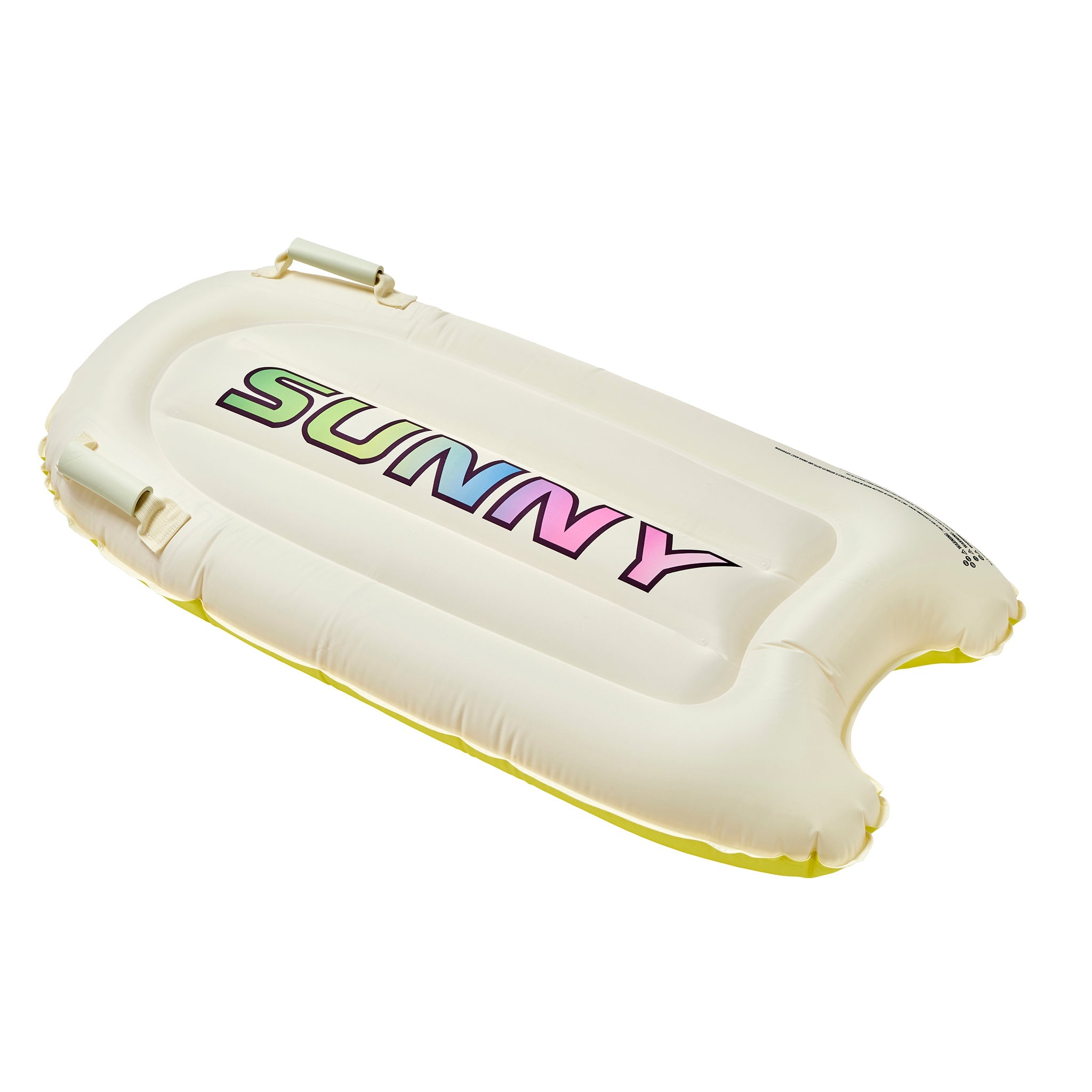 Kids Surf Mat - Cream and Yellow