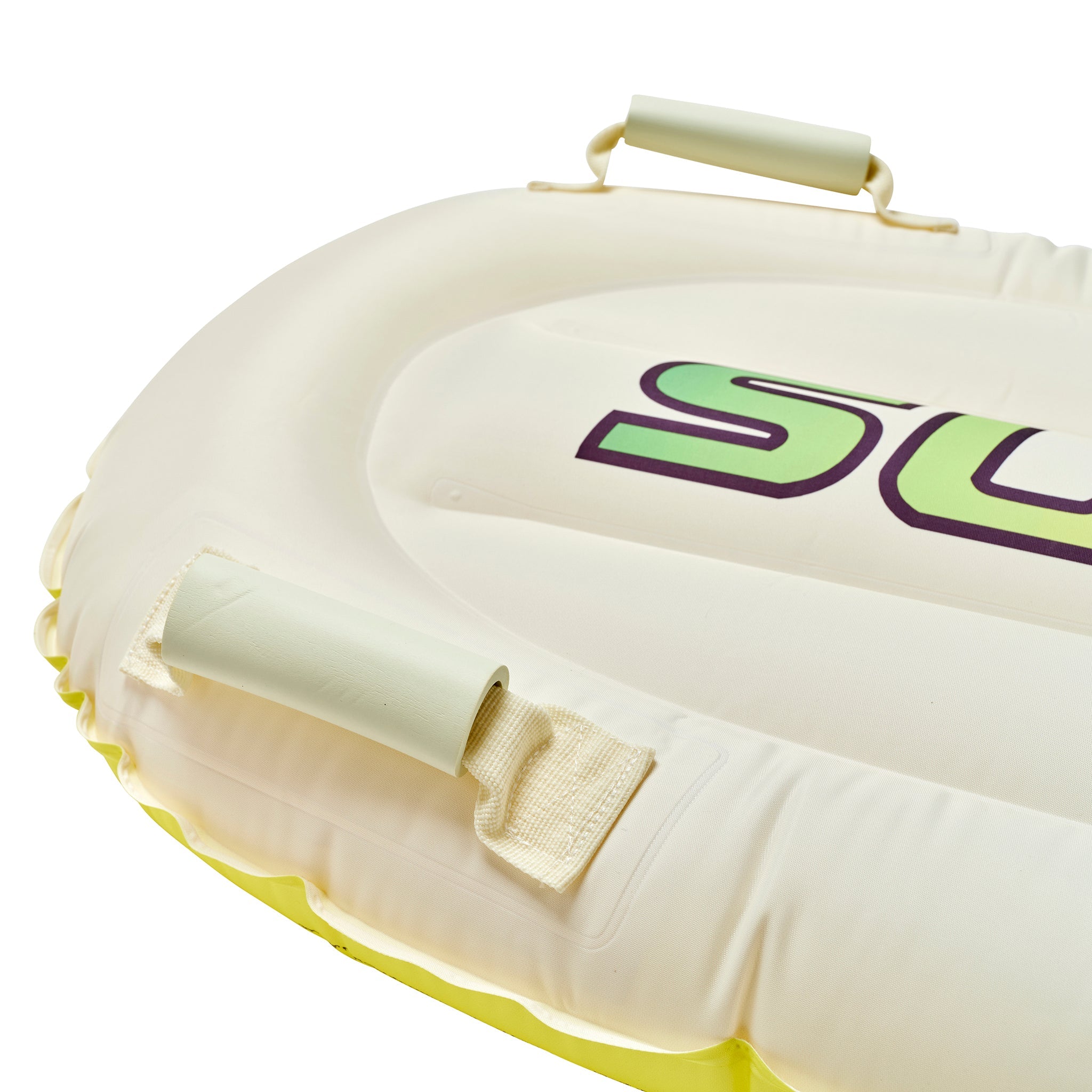Kids Surf Mat - Cream and Yellow