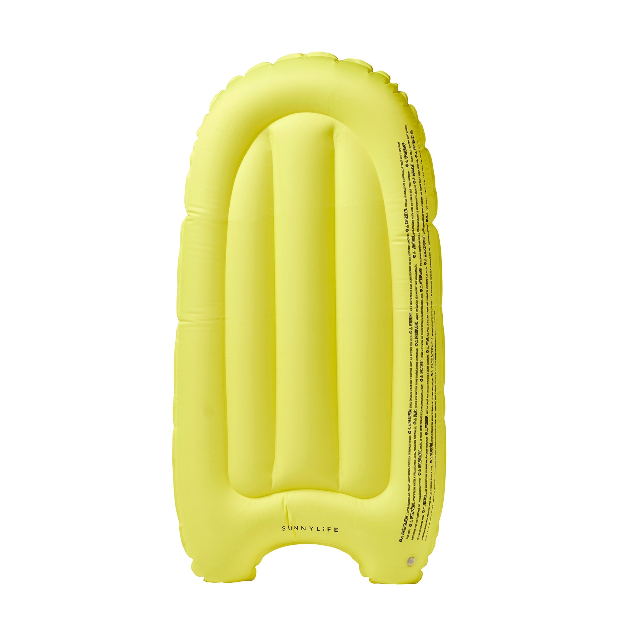 Kids Surf Mat - Cream and Yellow