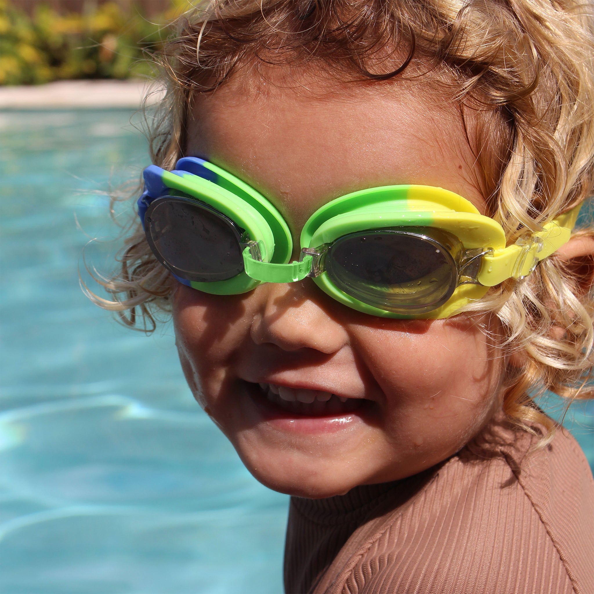 Swimming Goggles - Eli the Elephant Multi