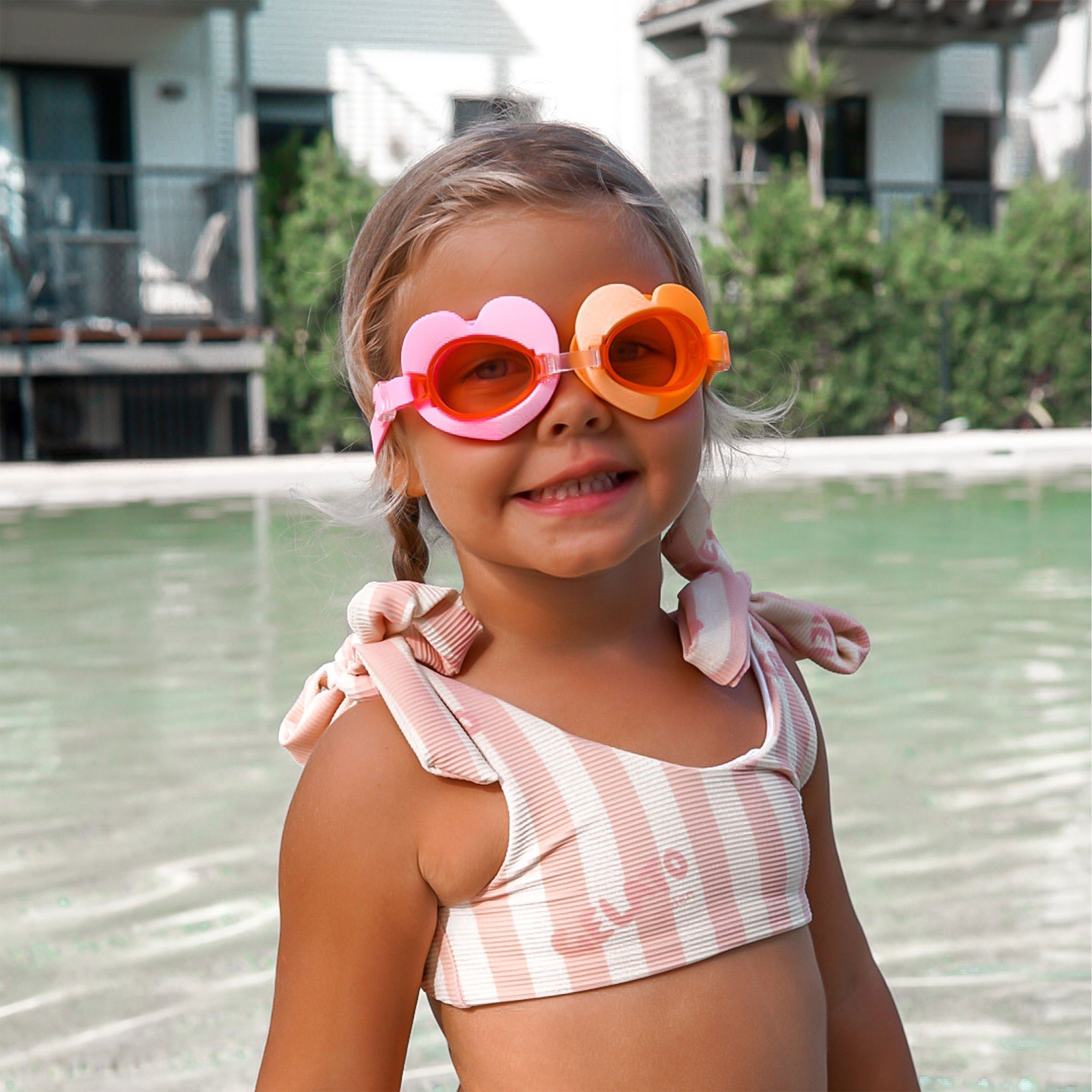 Swimming Goggles - Poppy the Peach Multi