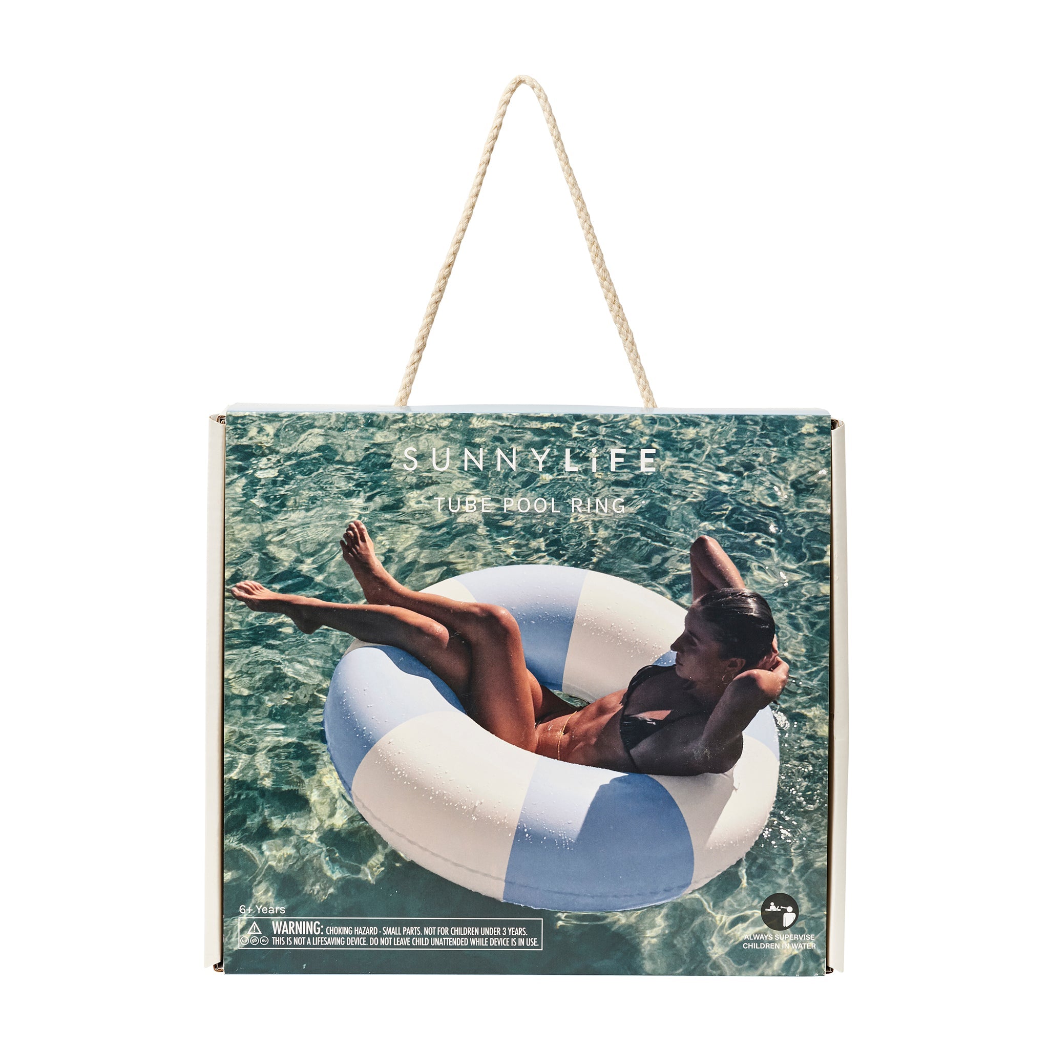 Pool Ring - La Mer Med Blue