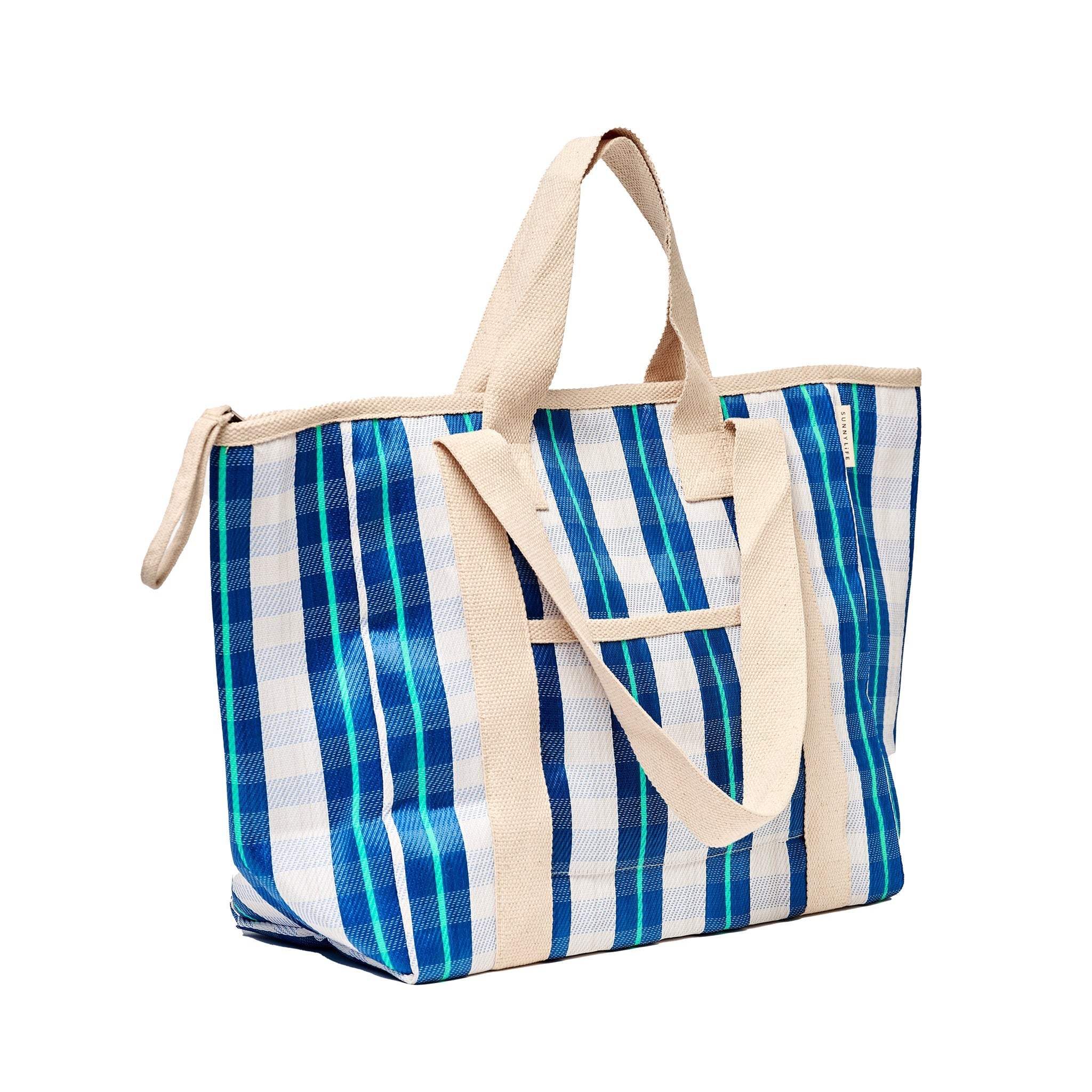 Cooler Tote - La Mer Blue Neon