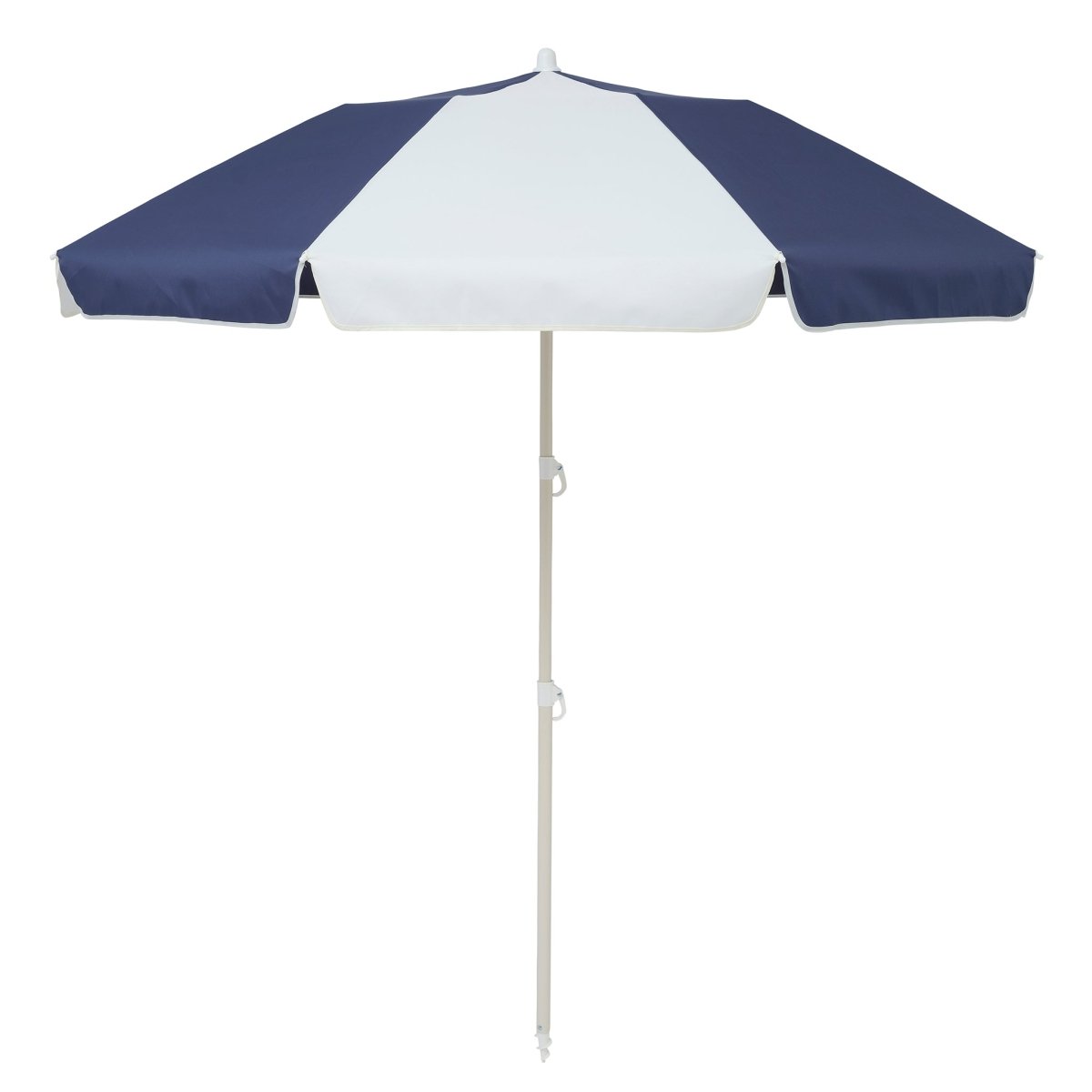 Compact Beach Umbrella - Marine Stripe