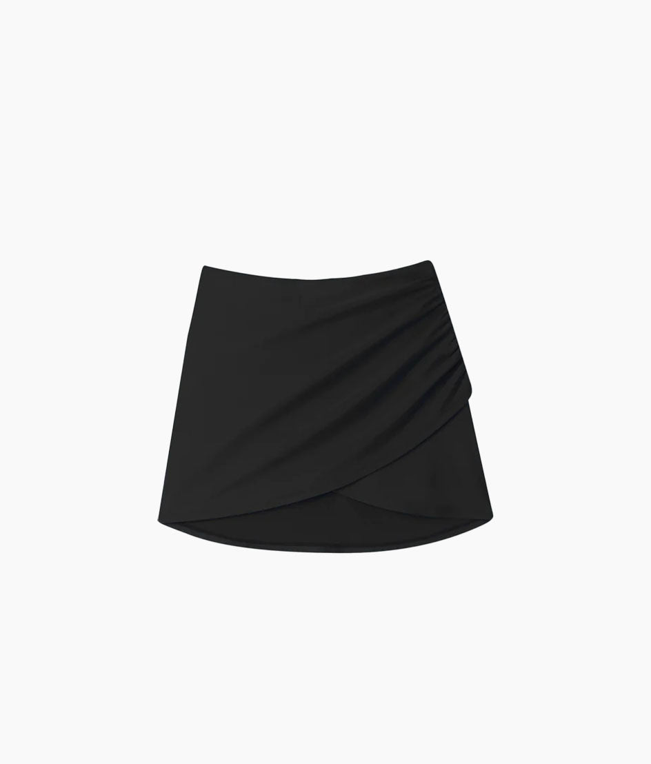 The Ruched Swim Skirt - Sea Urchin