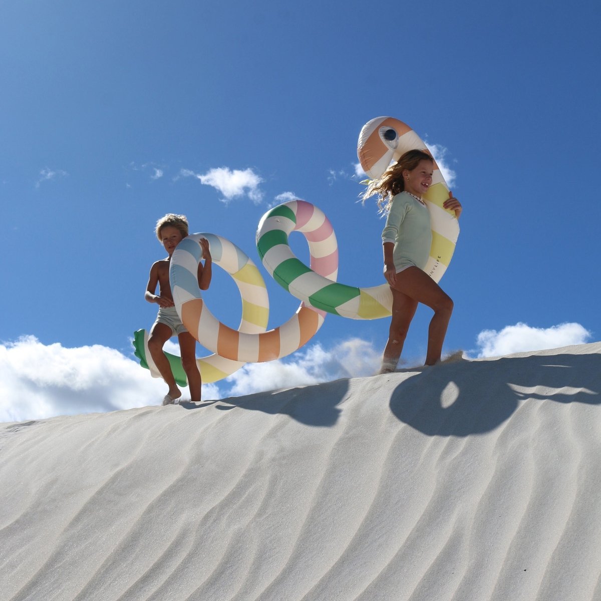 Giant Inflatable Noodle - Poolside