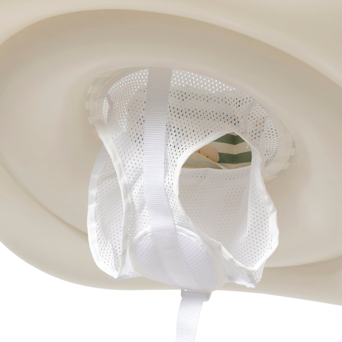 Interactive Baby Float - Dex the Duck Green Stripe