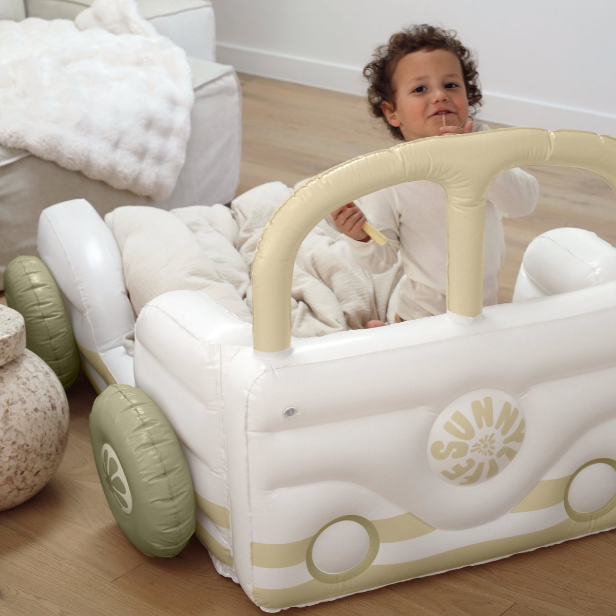 Kids Air Mattress - Summer Van Sand