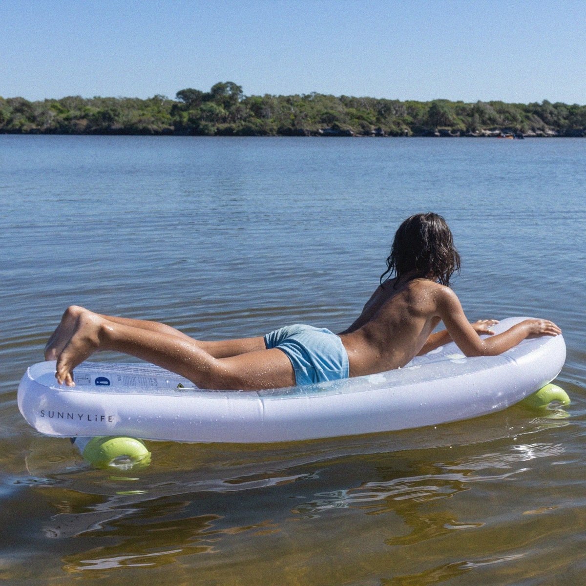 Kids Skateboard Float - Blue