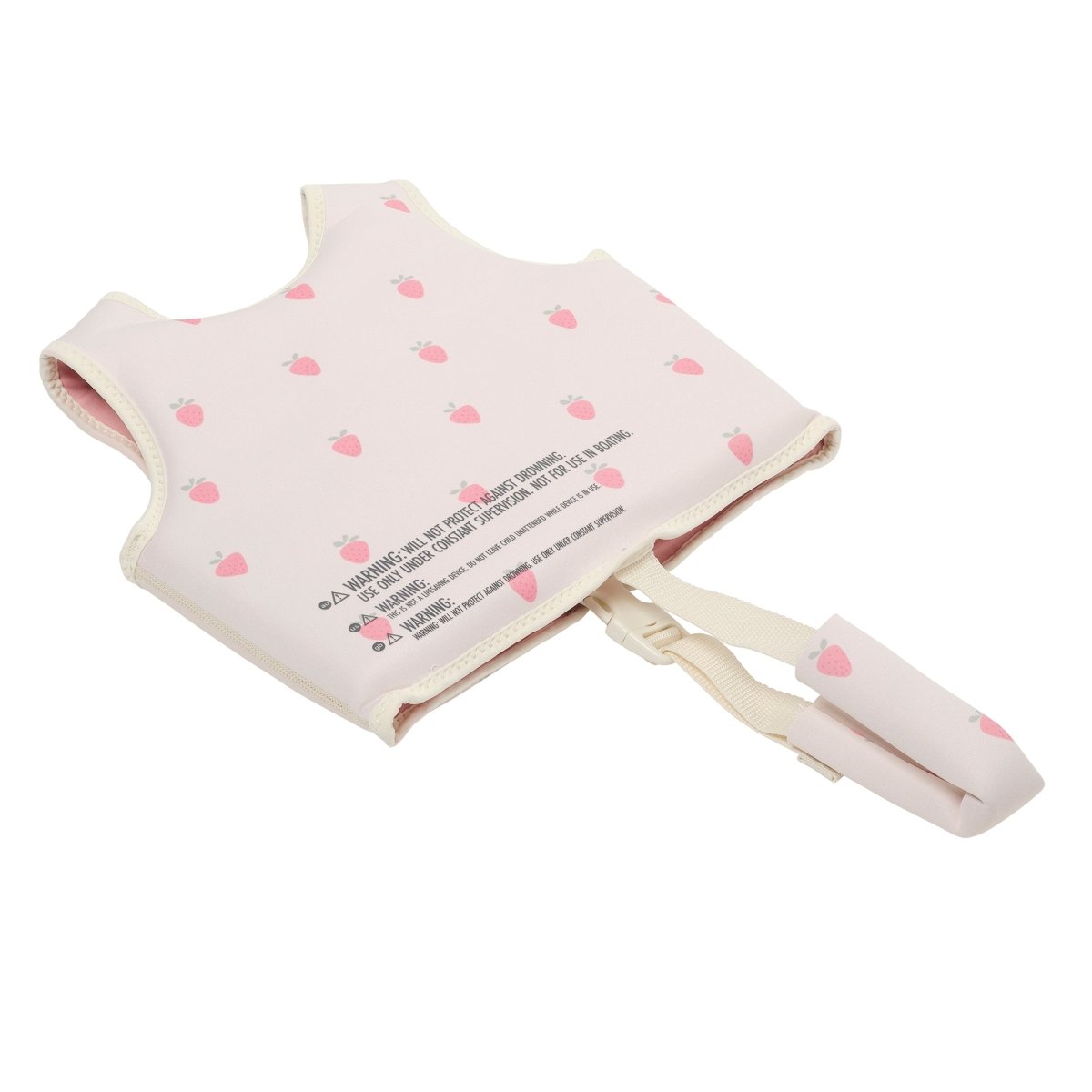Kids Swim Vest 2-3 - Strawberry Sunshine Pink