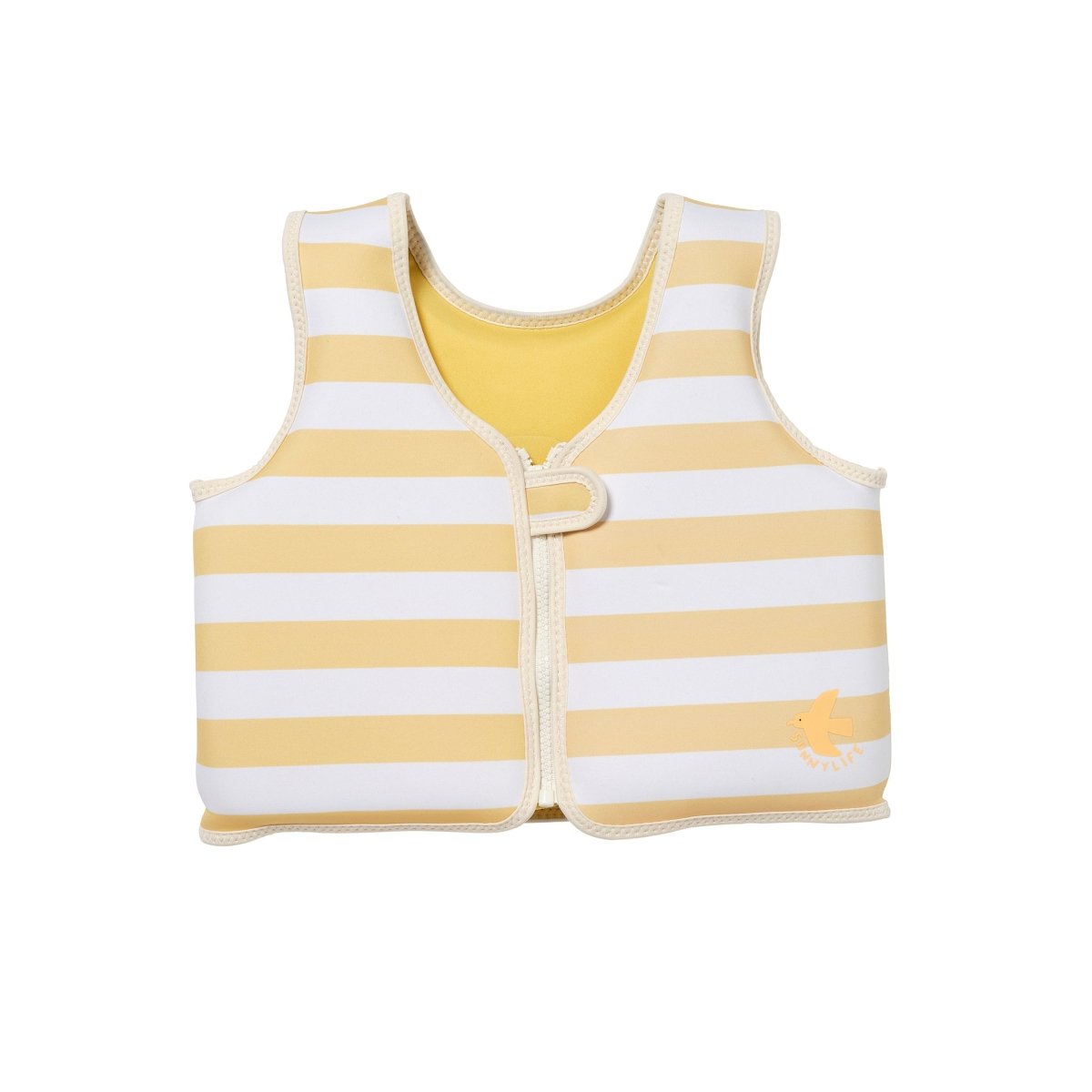 Kids Swim Vest 3-6 - Sammy the Seagull Yellow Stripe