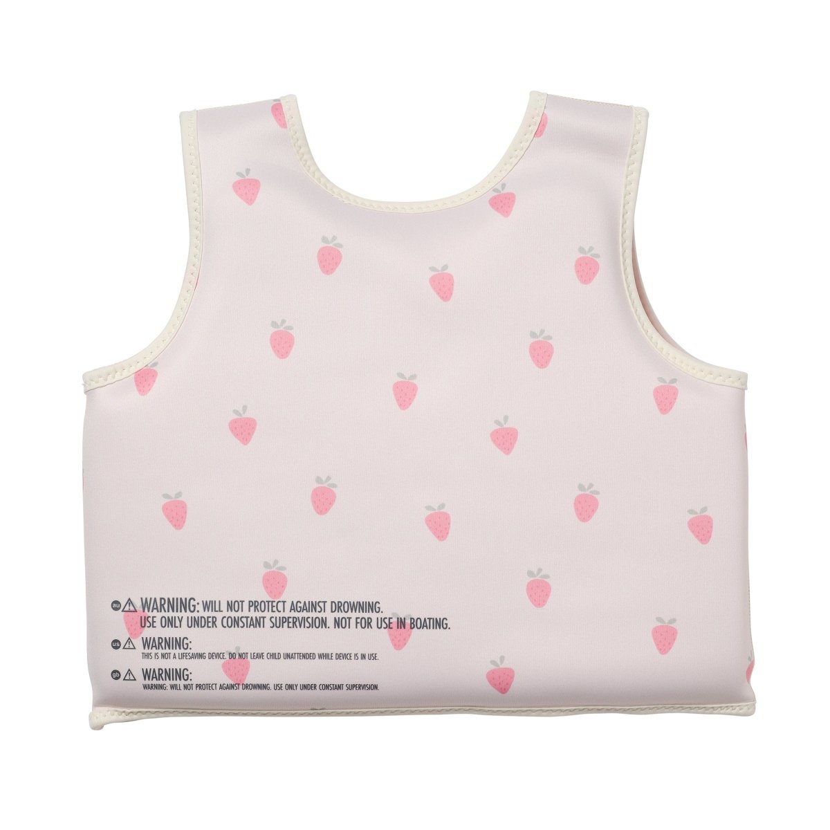 Kids Swim Vest 3-6 - Strawberry Sunshine Pink
