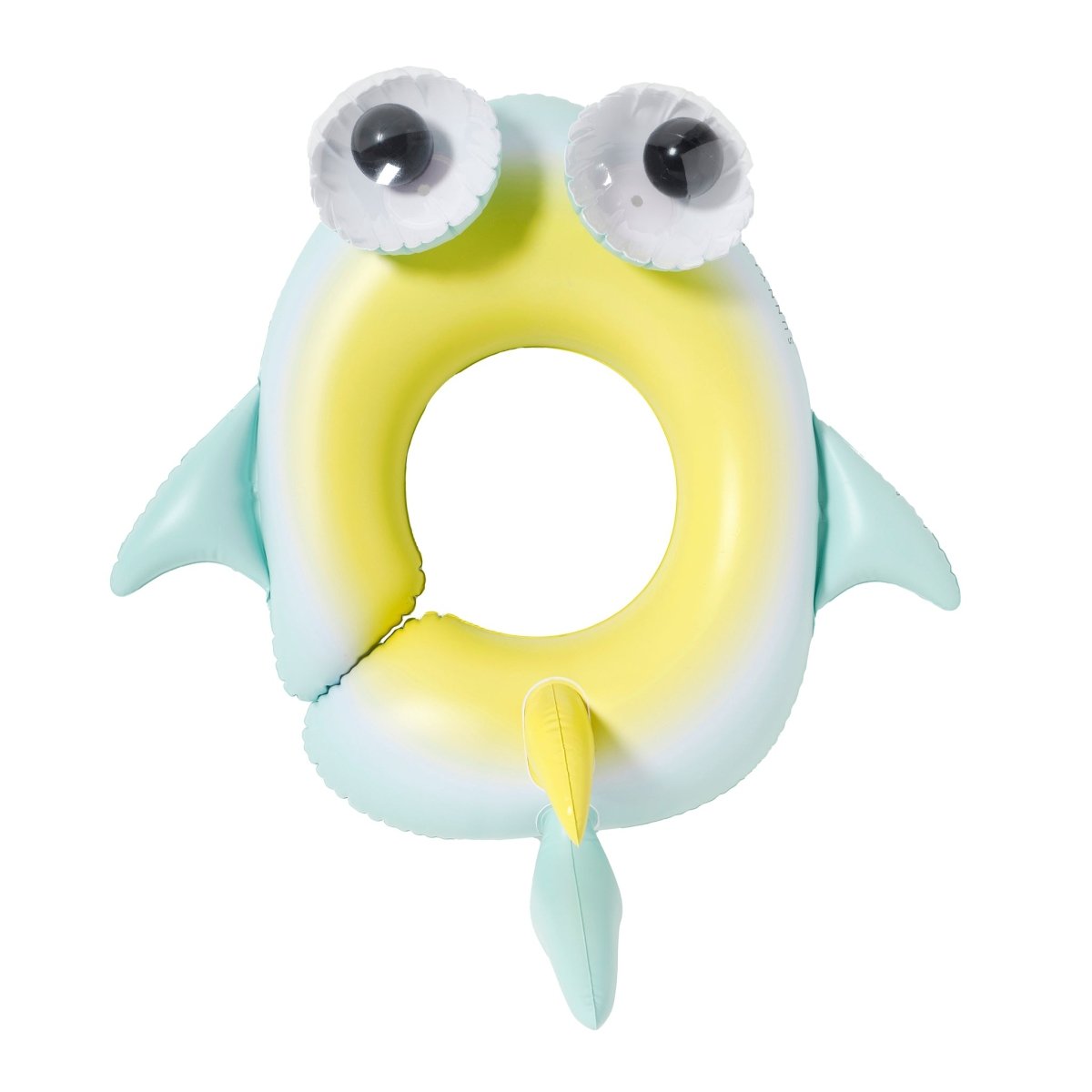 Kids Tube Pool Ring - Salty the Shark Blue