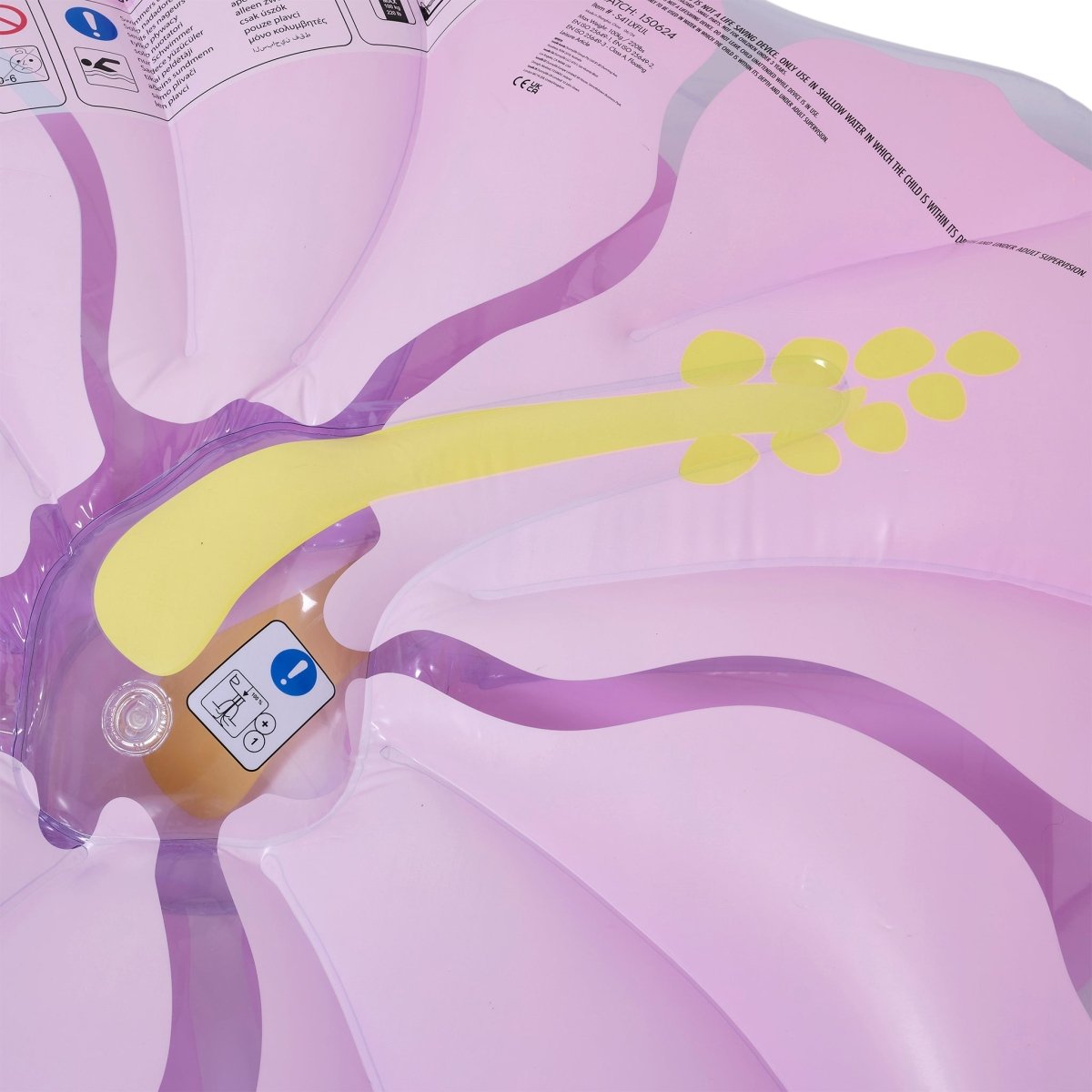 Luxe Lie-On Float - Hibiscus Purple