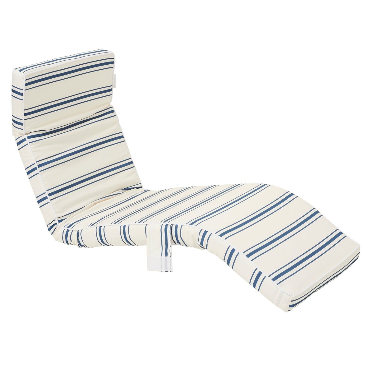 Luxe Lounger Chair - The Resort Navy Stripe