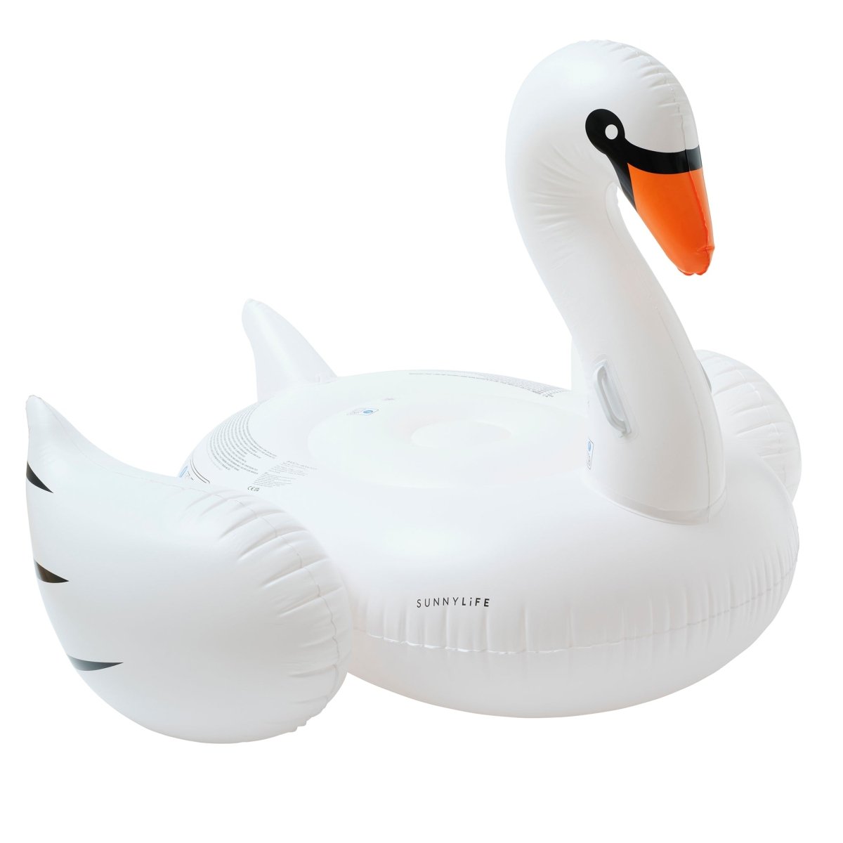 Original Luxe Ride-On Float Swan - White